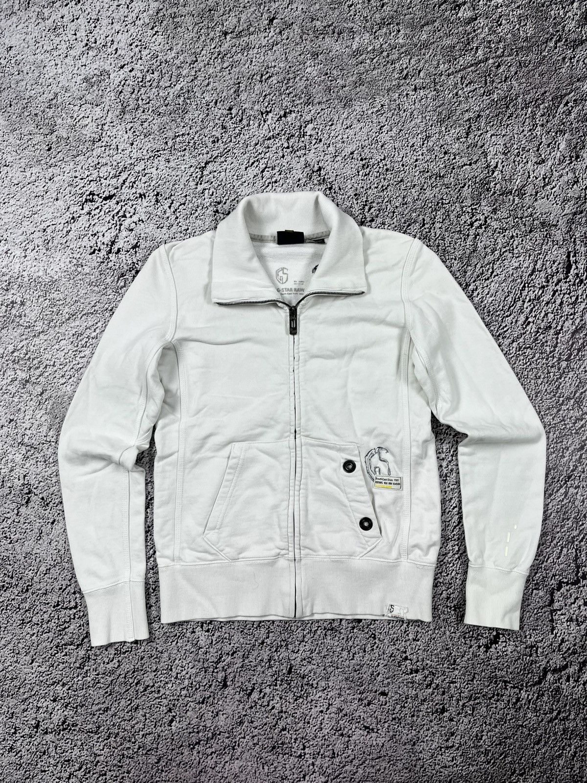 G-Star Vintage Y2K G star snipe cardigan zip jacket big logo Size S / US 4 / IT 40 - 2 Thumbnail