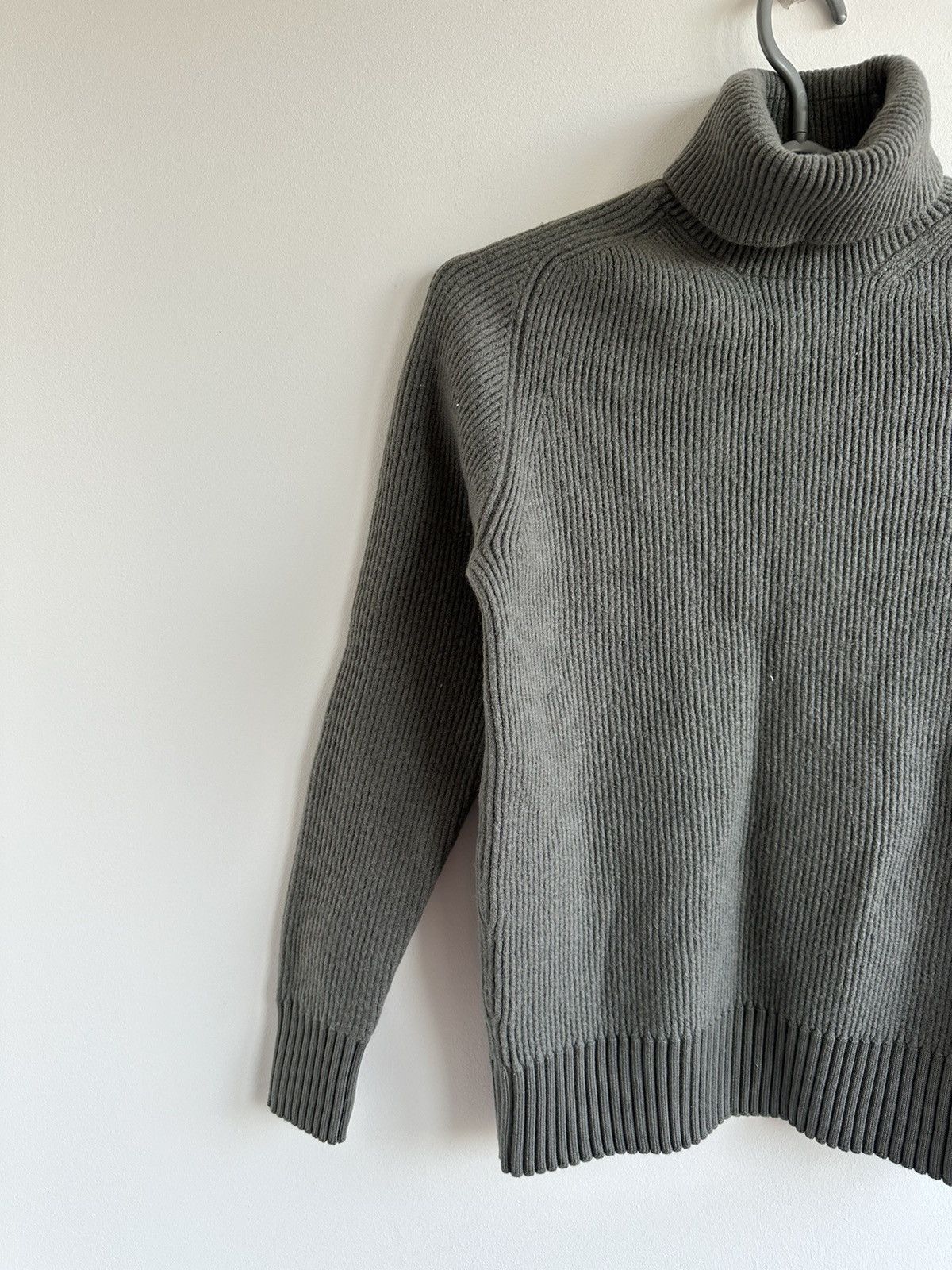 Stone Island Stone Island Green Wool Sweater True Size XS Fit Shrunk Size US XS / EU 42 / 0 - 3 Thumbnail