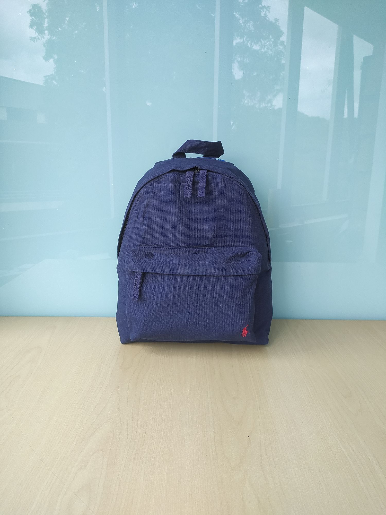 Polo Ralph Lauren Blue Canvas Backpack