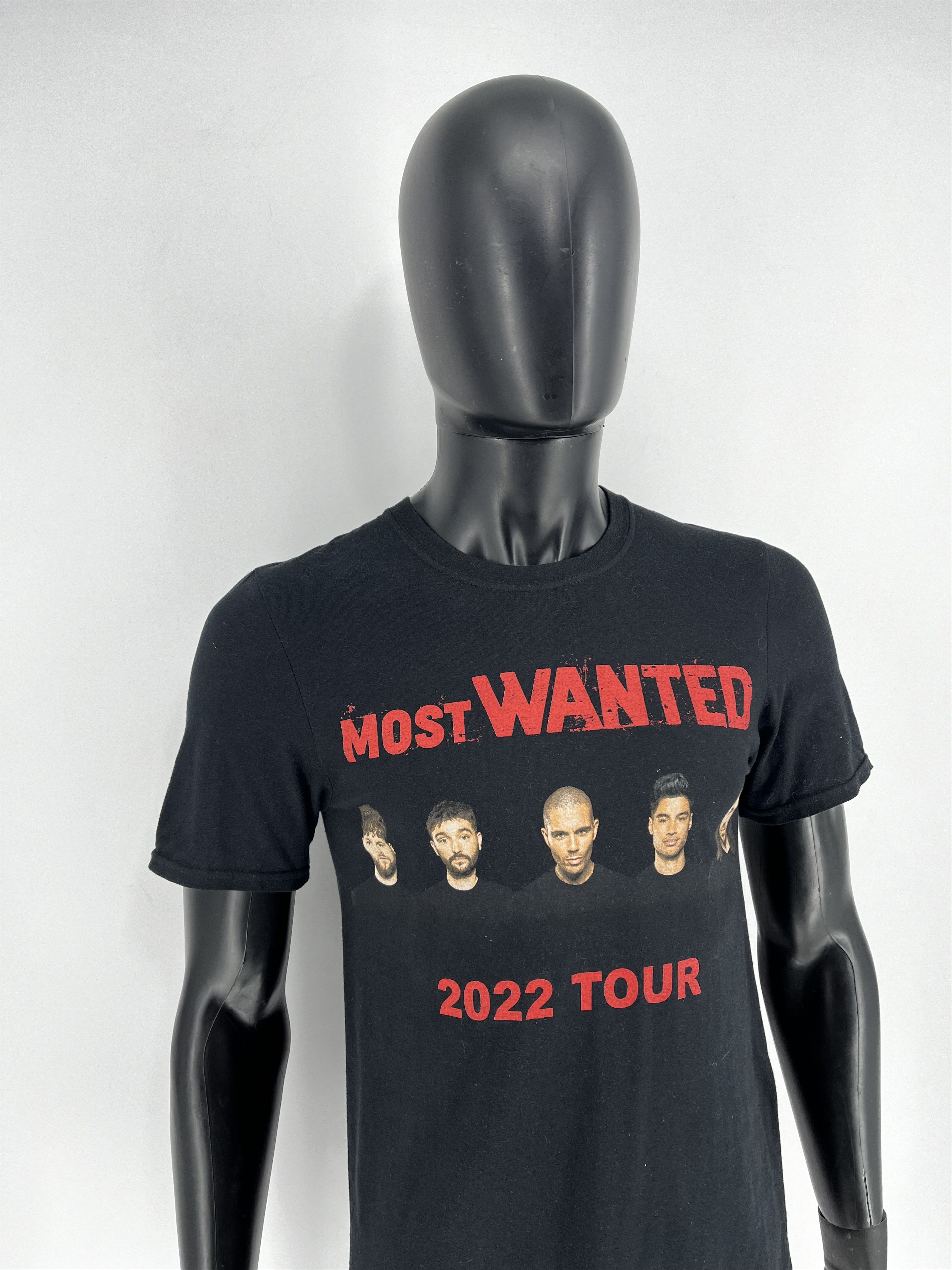 Band Tees × Vintage Most Wanted Boy Band USA Summer Tour 22 Shirt Size US S / EU 44-46 / 1 - 3 Thumbnail