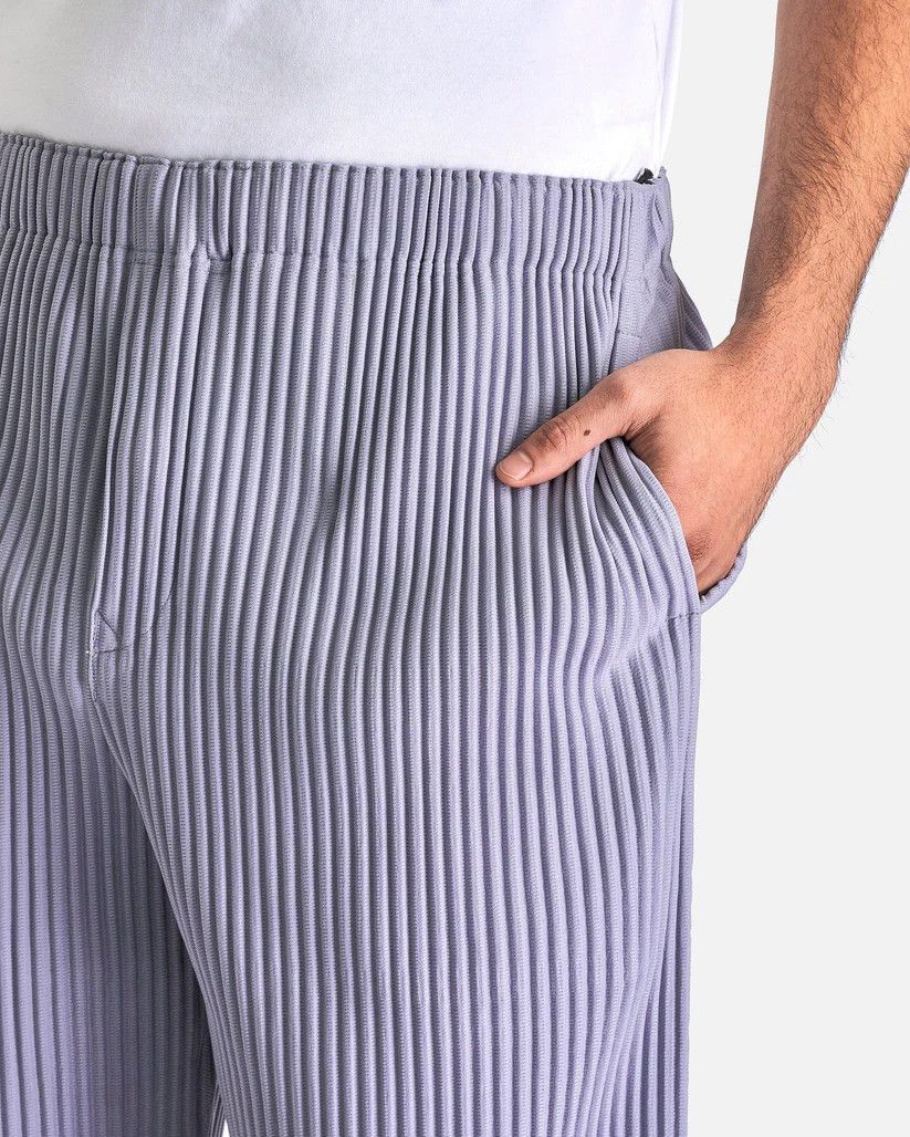 Homme Plisse Issey Miyake o1s1v1r1oon0925 Mc August Shorts in Mole Grey Size US 34 / EU 50 - 5 Thumbnail