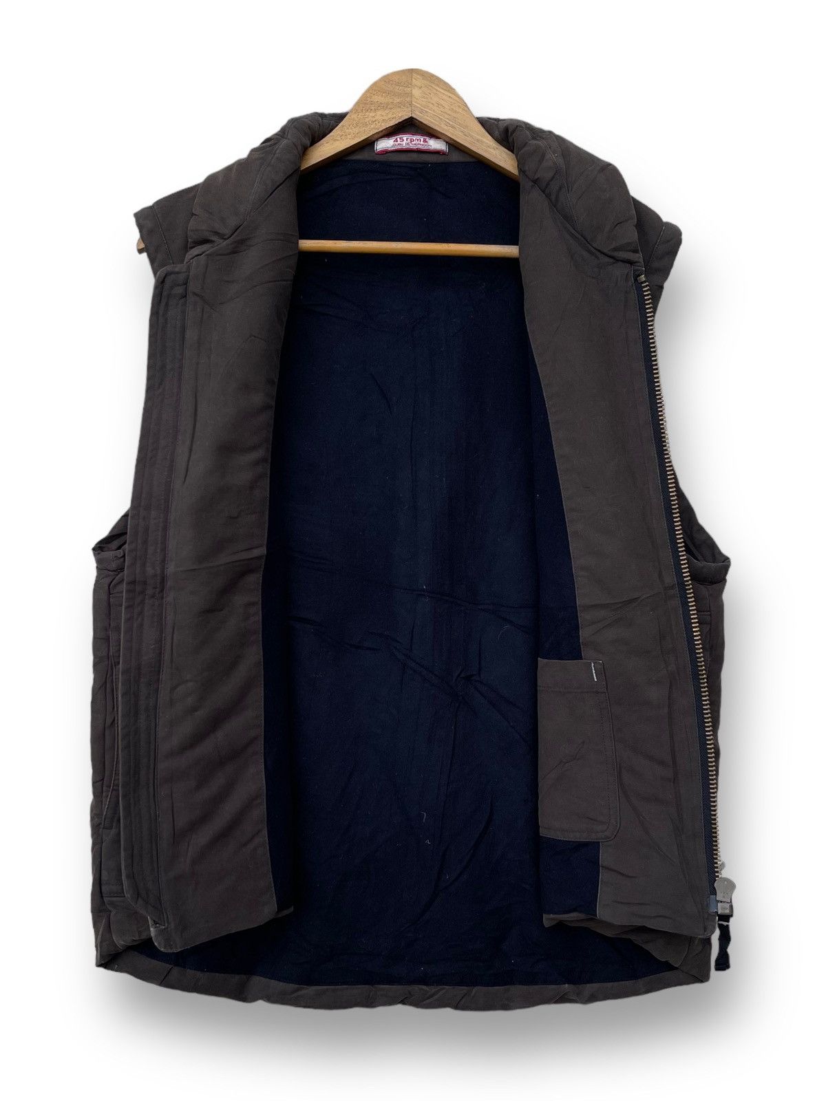 45rpm 🔥VINTAGE 45RPM & JOUBU DE NAGAMOCHI RAW PADDED WESTERN VEST Size US M / EU 48-50 / 2 - 5 Thumbnail