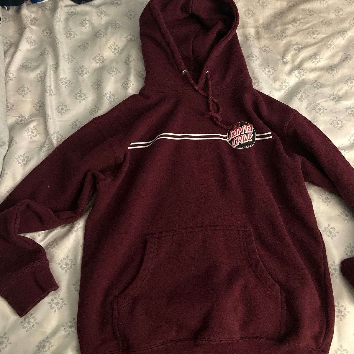 Santa Cruz Skateboards Santa Cruz Vintage Burgundy hoodie Size US M / EU 48-50 / 2 - 1 Thumbnail