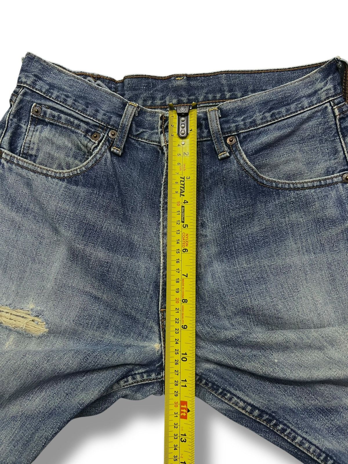 Levi's Baggy Vintage 90s Levi’s 503 Japan - Faded Wash, Distressed Size US 29 - 17 Thumbnail