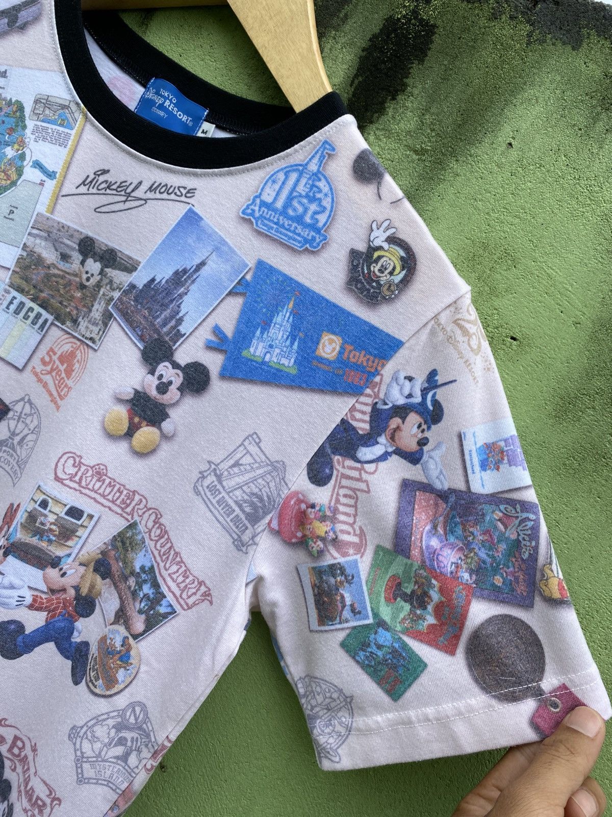 Disney Tokyo Disney Resort Tokyo / Pixar All Over Print Tshirt Size US M / EU 48-50 / 2 - 5 Thumbnail