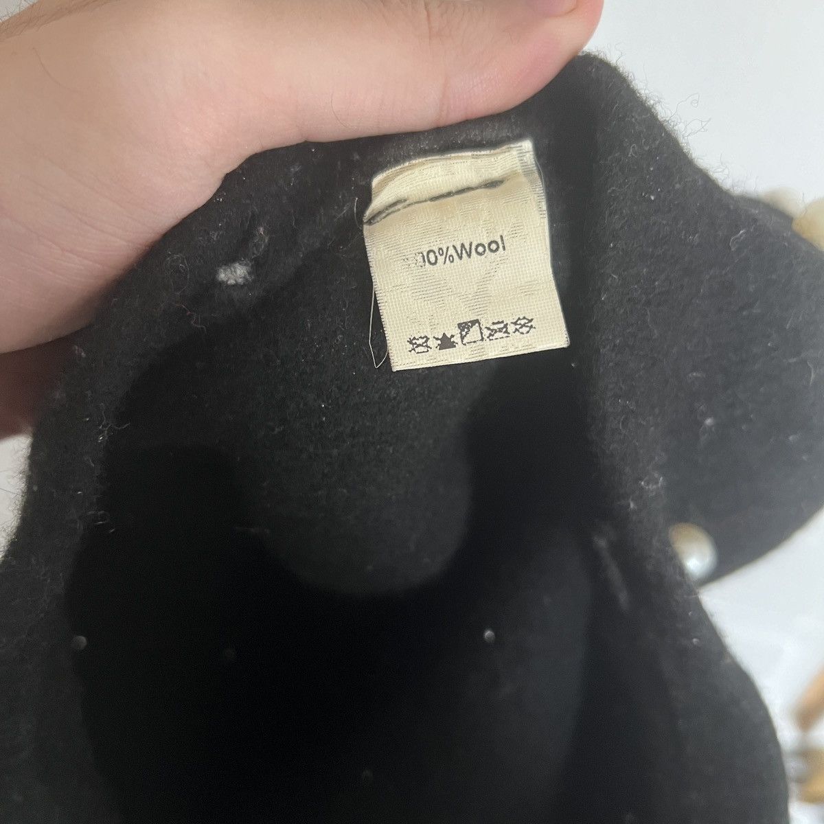 Vintage Vintage Avant Garde Beret Hat Pearl like jpg cdg margiela Size ONE SIZE - 5 Thumbnail