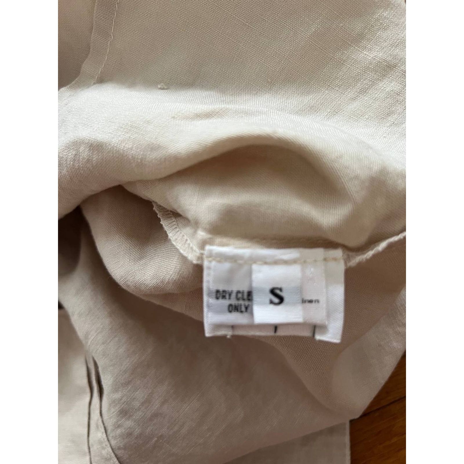 & Other Stories Peter Cohen Butter Ivory Linen Women Blazer Jacket S A001850 Size S / US 4 / IT 40 - 6 Thumbnail