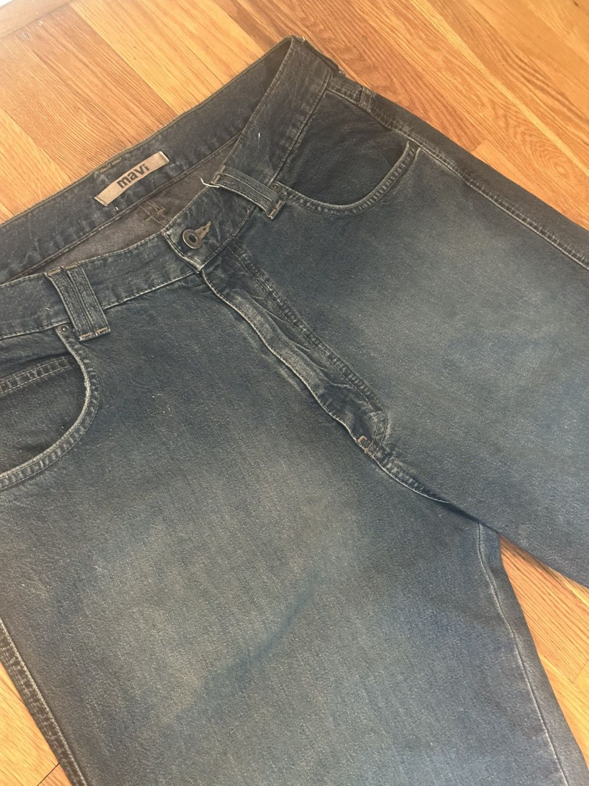 Mavi × Vintage Y2K 2000s Baggy Relaxed fit Mavi Jeans dark wash 36 x 30 Size US 36 / EU 52 - 2 Thumbnail