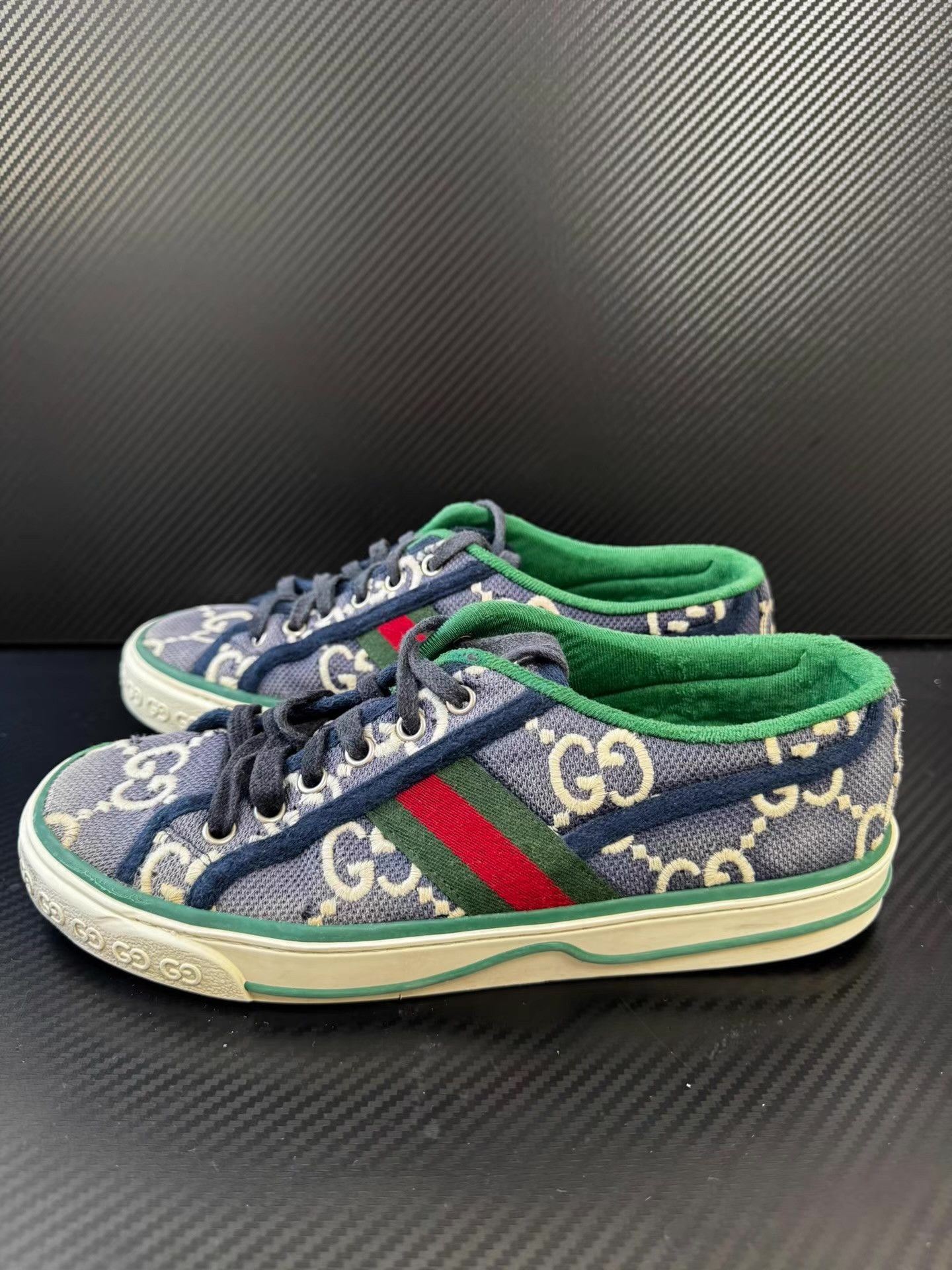 Gucci Gucci 1977, all-over printed canvas Q10 Size US 7 / EU 40 - 1 Thumbnail