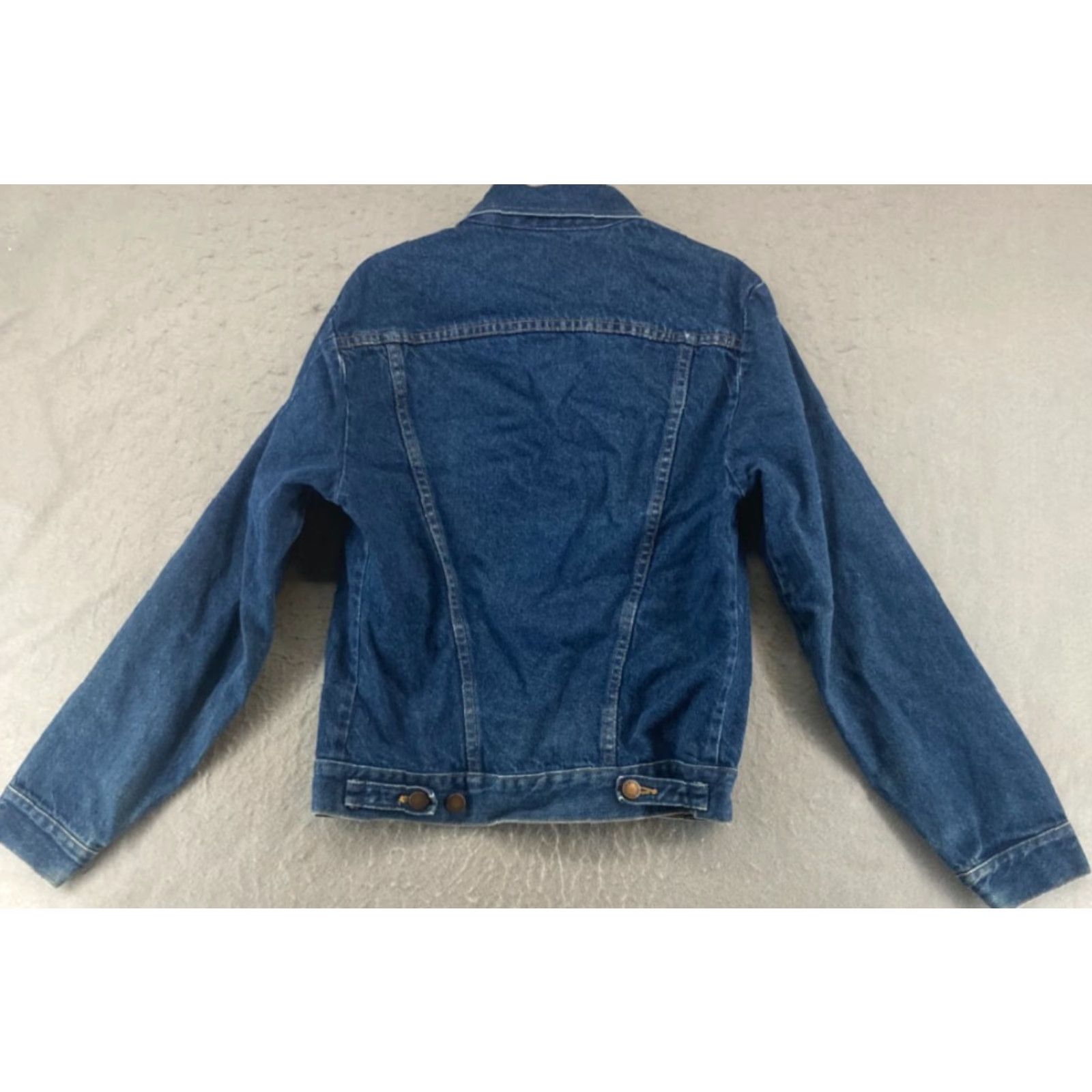 Vintage VINTAGE Rustler Denim Jacket Women Small 80s Western Trucker Casual Blue Size 28" / US 6 / IT 42 - 7 Thumbnail
