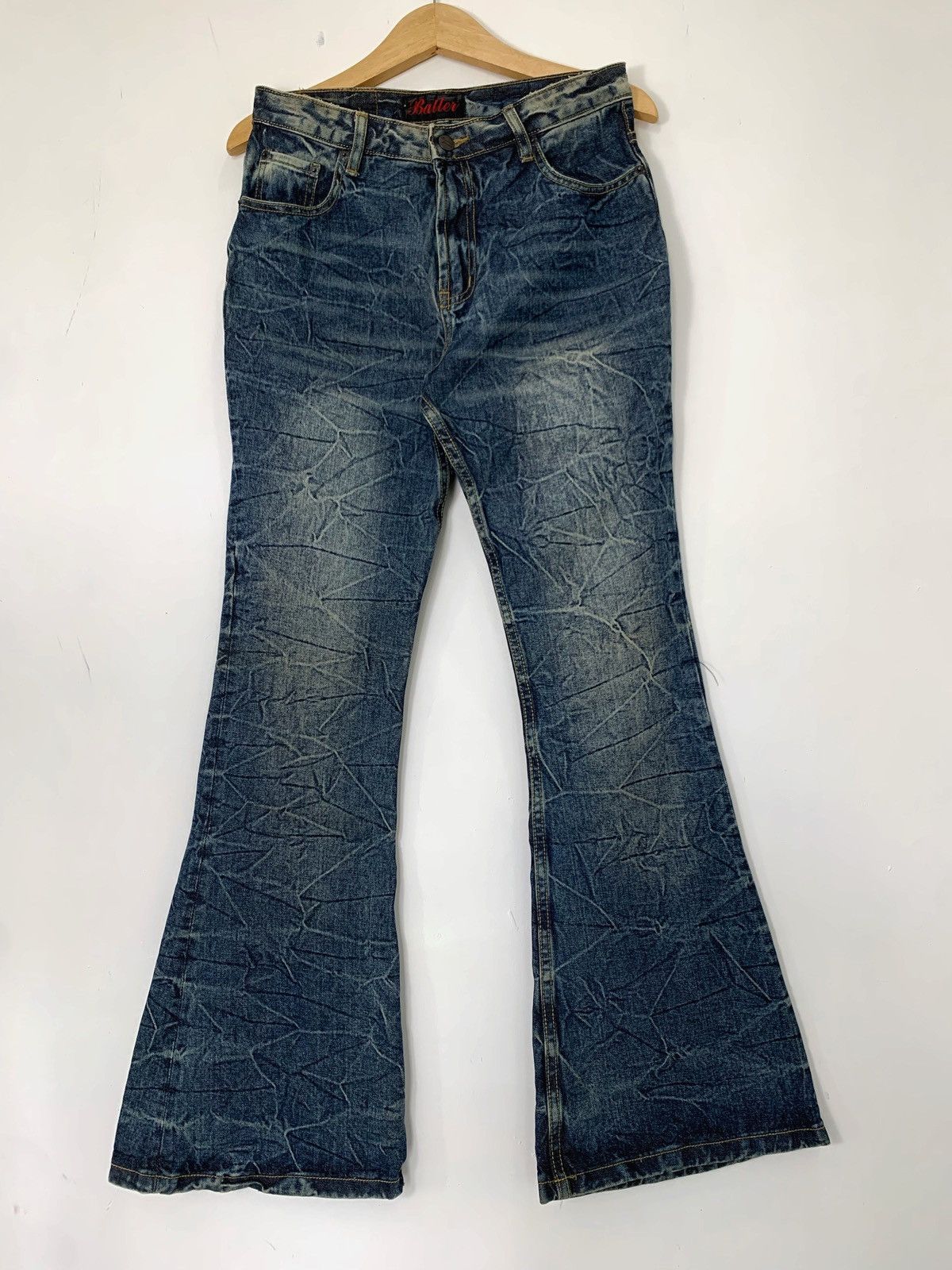 If Six Was Nine super flare mudwash jeans batter japanese style Size US 30 / EU 46 - 1 Thumbnail