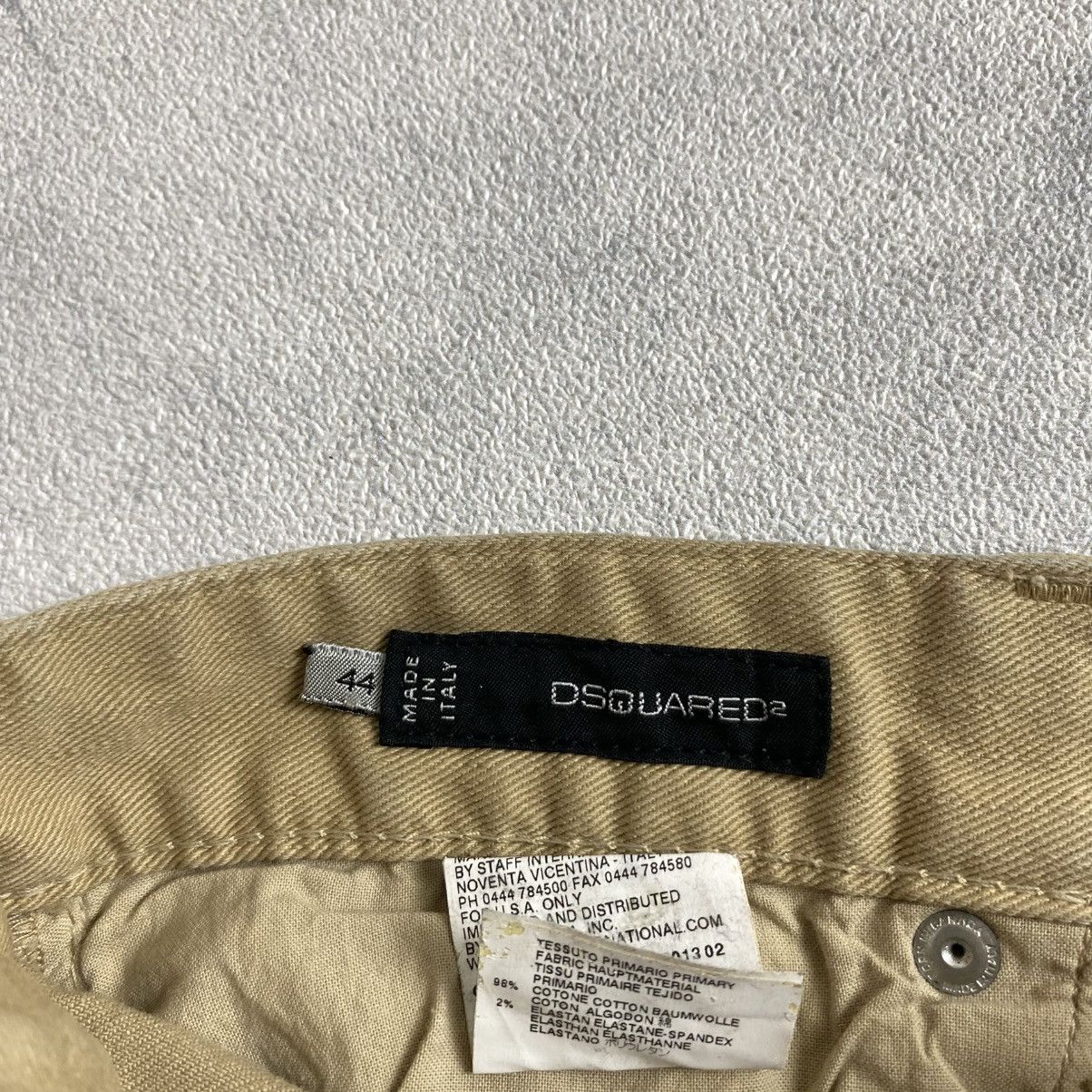 Dsquared2 Dsquared2 Khaki Solid Casual Pants Size US 30 / EU 46 - 6 Thumbnail
