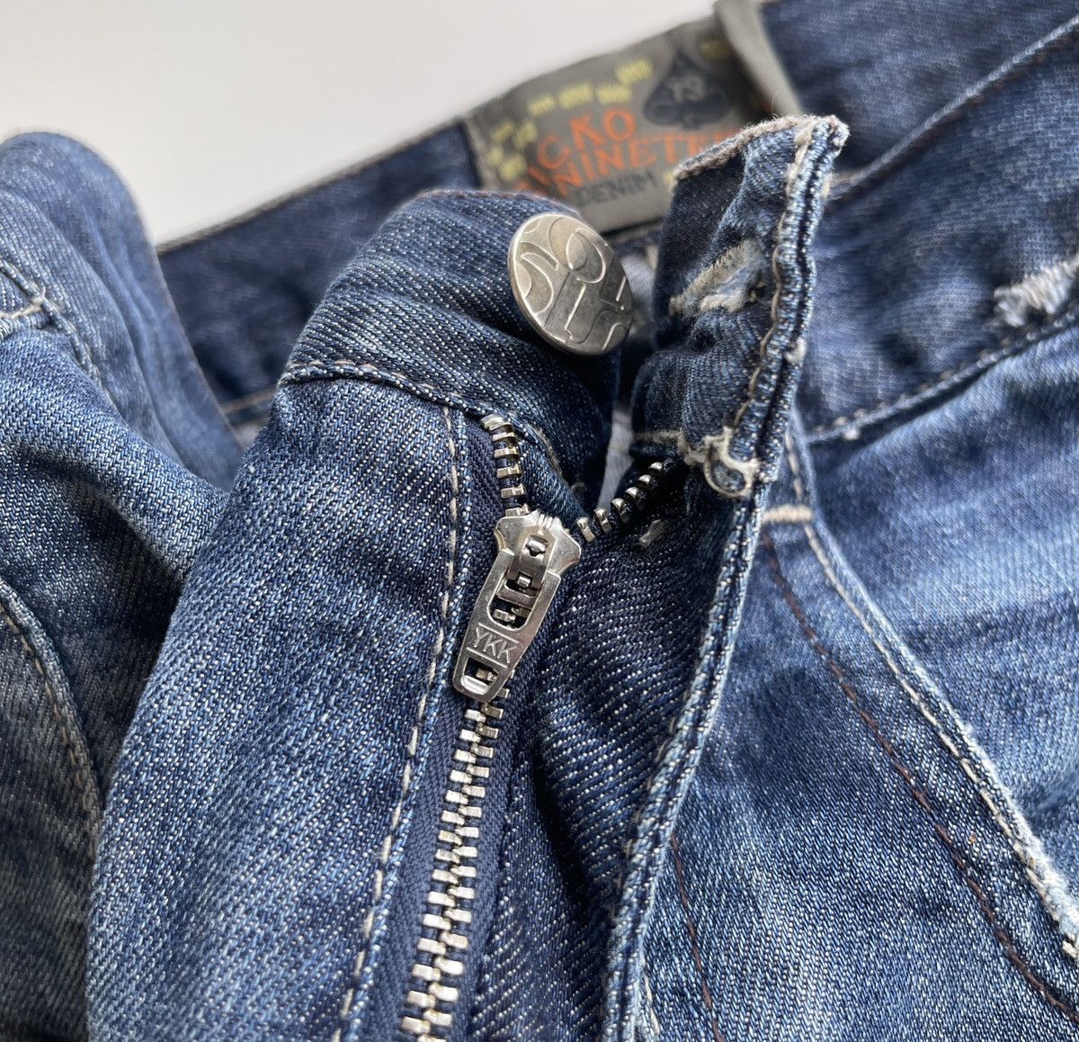 Japanese Brand Sicko Nineteen Multipocket Jeans Size US 31 - 8 Thumbnail