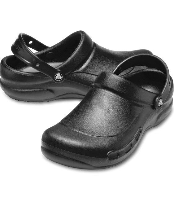 Crocs Crocs Slip Resistant Bistro Work Clog Size M 7 W 9 10075 001 Size US 7 / EU 40 - 1 Thumbnail