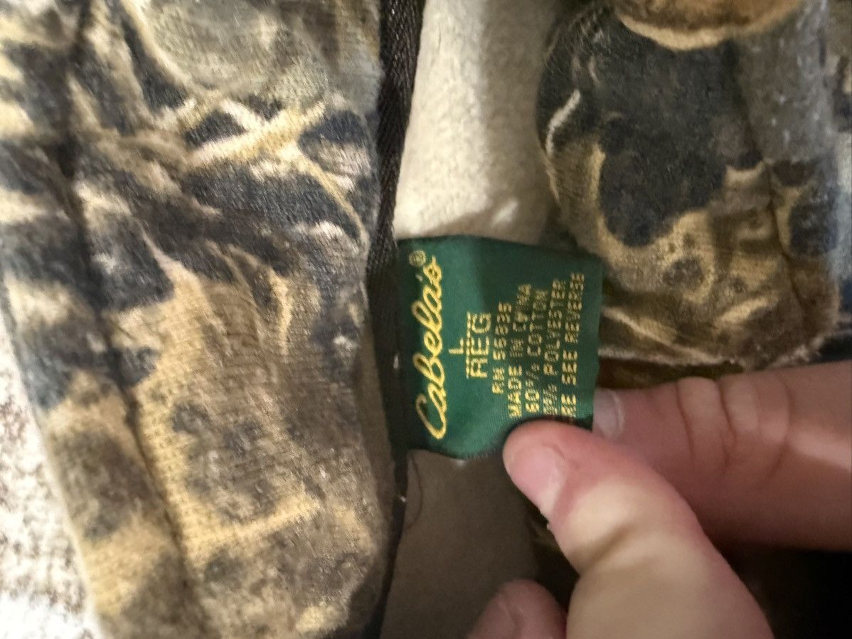 Cabelas Vintage seclusion 3d camo quarter zip sz large Size US L / EU 52-54 / 3 - 6 Thumbnail