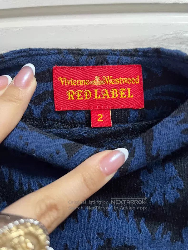 Vivienne Westwood Vivienne Westwood Blue and Black Jacquard Dress Size M / US 6-8 / IT 42-44 - 3 Thumbnail