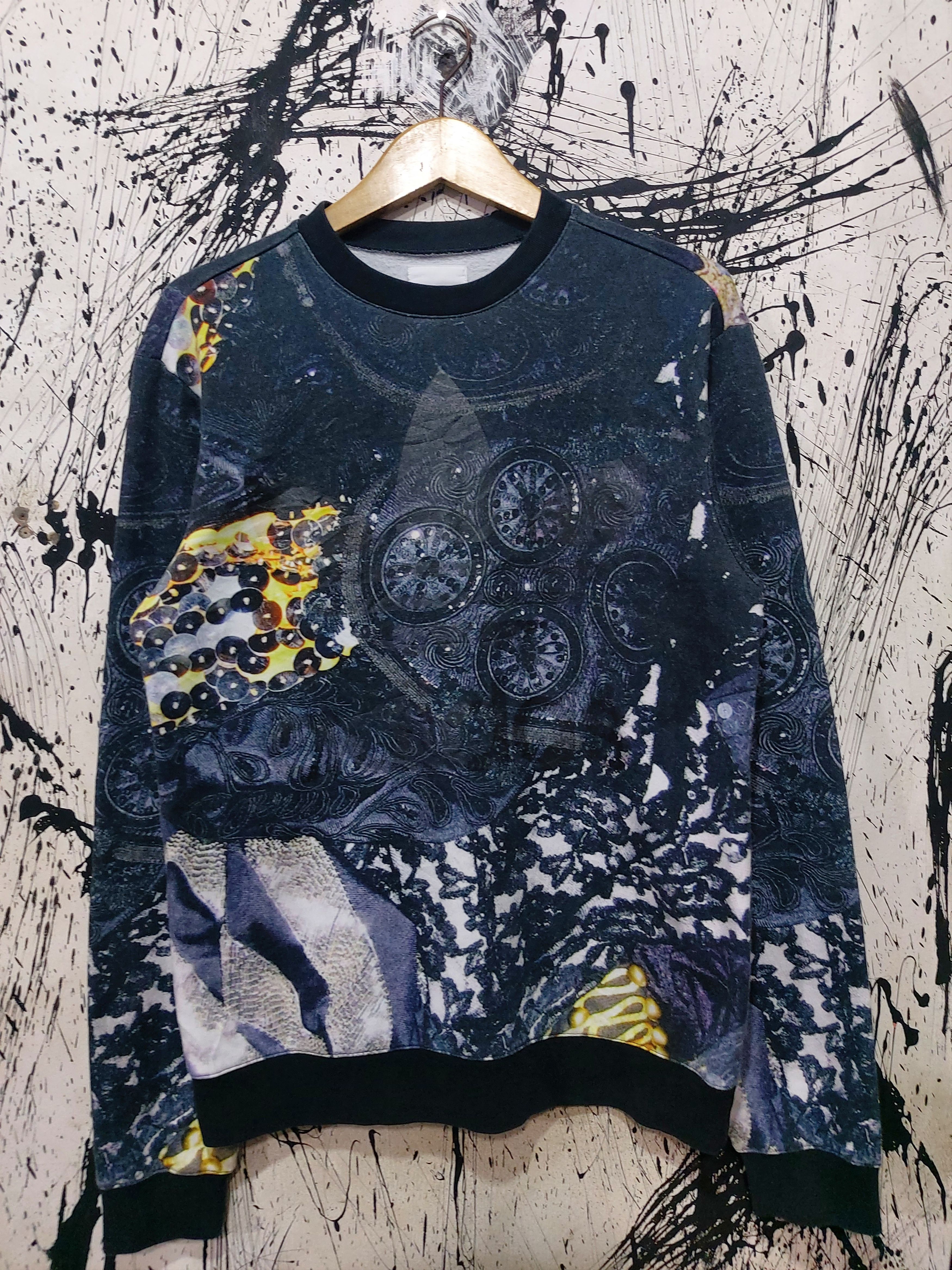 Adidas × Jeremy Scott ADIDAS X JEREMY SCOTT FW 2012 "PAISLEY BAROQUE" SWEATSHIRT Size US M / EU 48-50 / 2 - 1 Thumbnail
