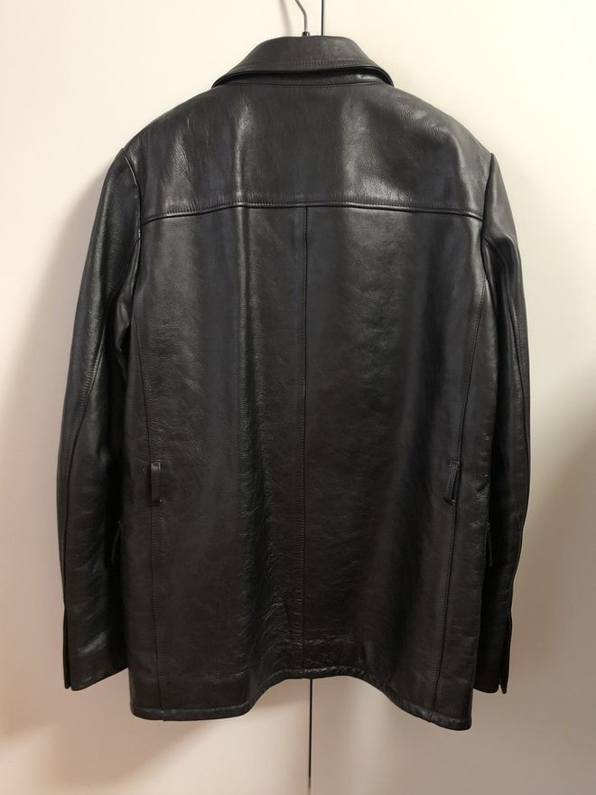 Saint Laurent Paris Heritage Calf Leather Coat Size US L / EU 52-54 / 3 - 4 Thumbnail