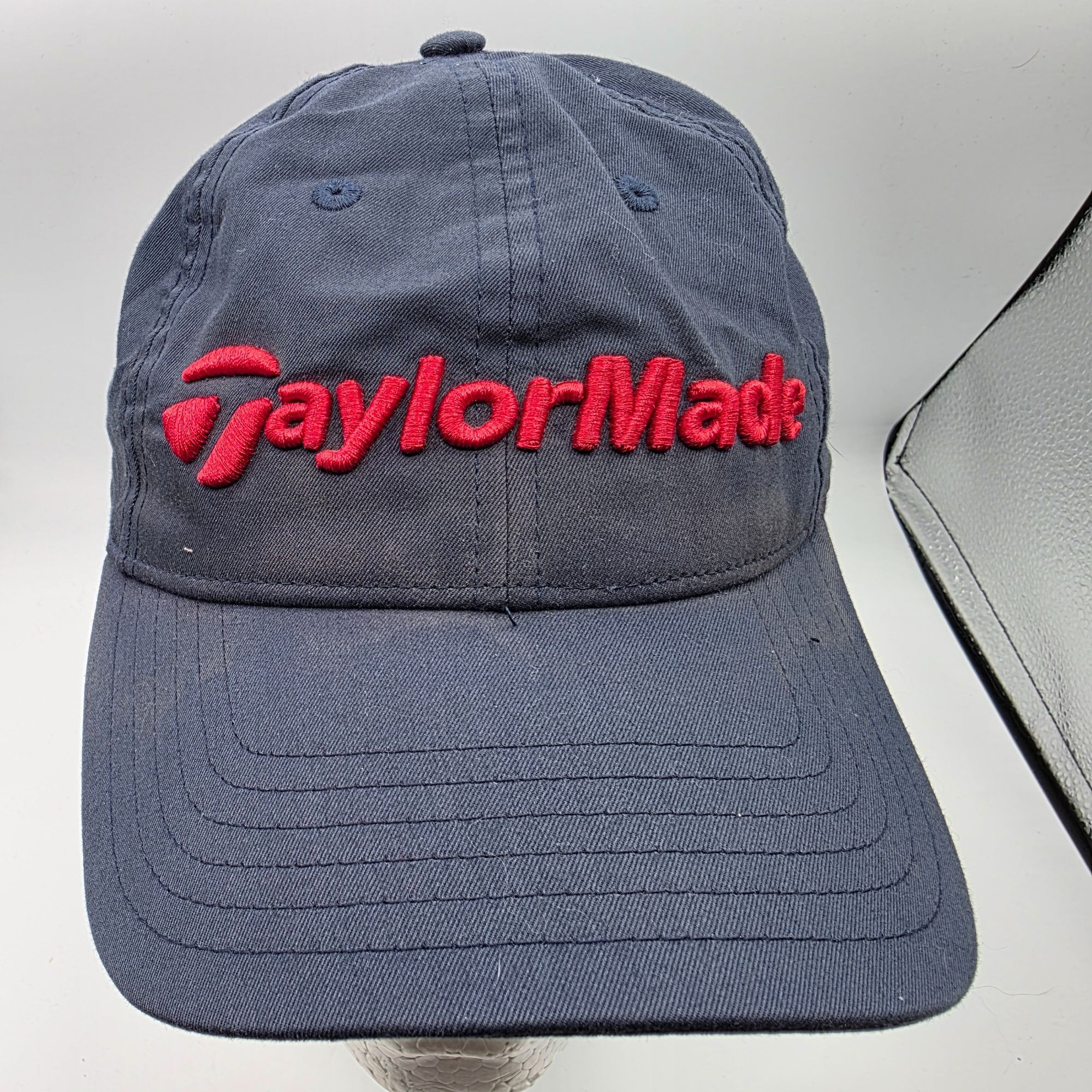 TaylorMade TaylorMade Mens Blue Red Hat Cap Golf Outdoors Casual Lightw Size ONE SIZE - 1 Thumbnail