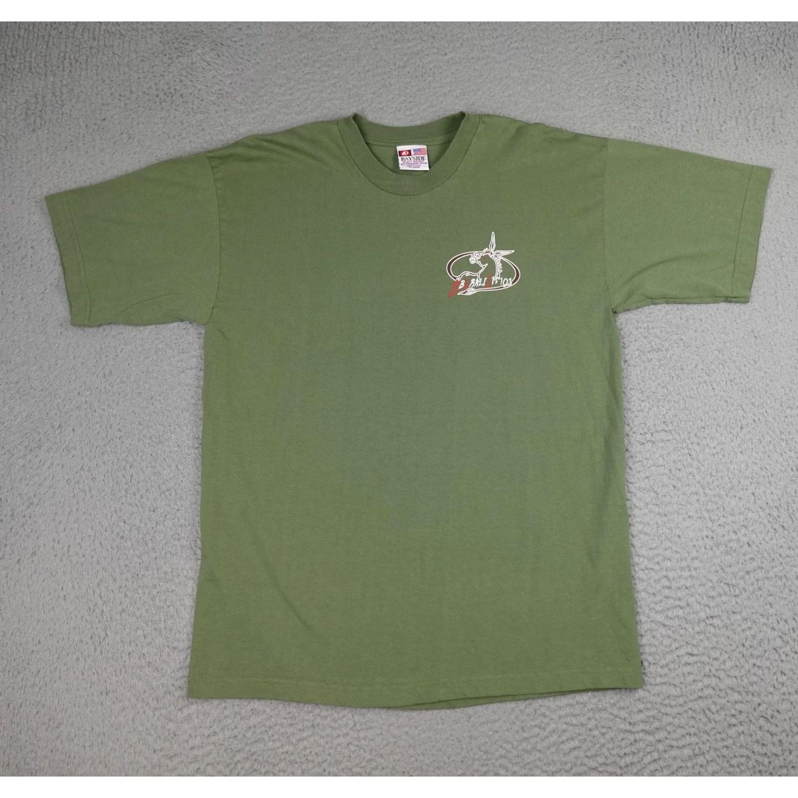 Vintage Liberalism 101 Shirt Mens XL Green Bayside Conservative Graphic Tee Size US XL / EU 56 / 4 - 2 Thumbnail