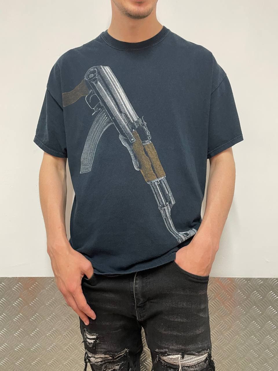 Vintage 🔥RARE🔥 Vintage Draco Print Tee Shirt for true OG’s Size US XL / EU 56 / 4 - 3 Thumbnail