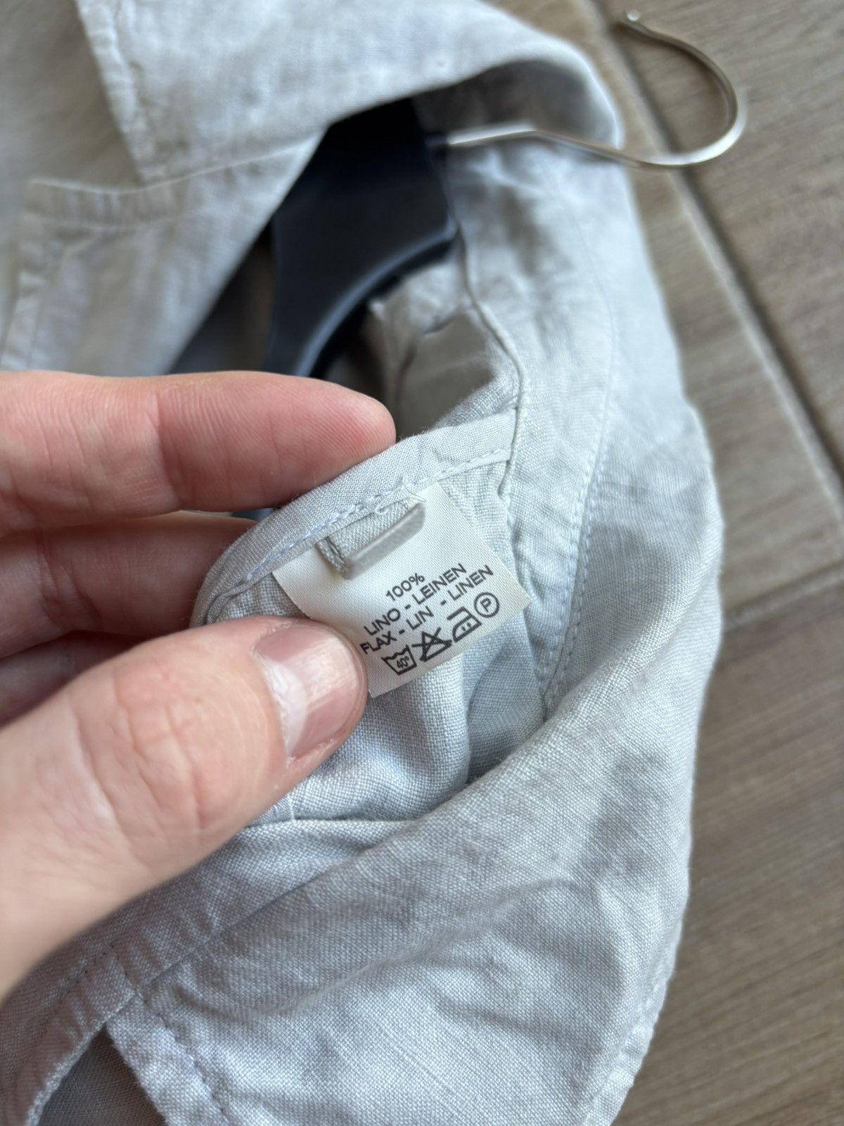 120% Lino 120% Lino Womens Grey Blazer 100% Linen New With Tags Size M / US 6-8 / IT 42-44 - 15 Thumbnail