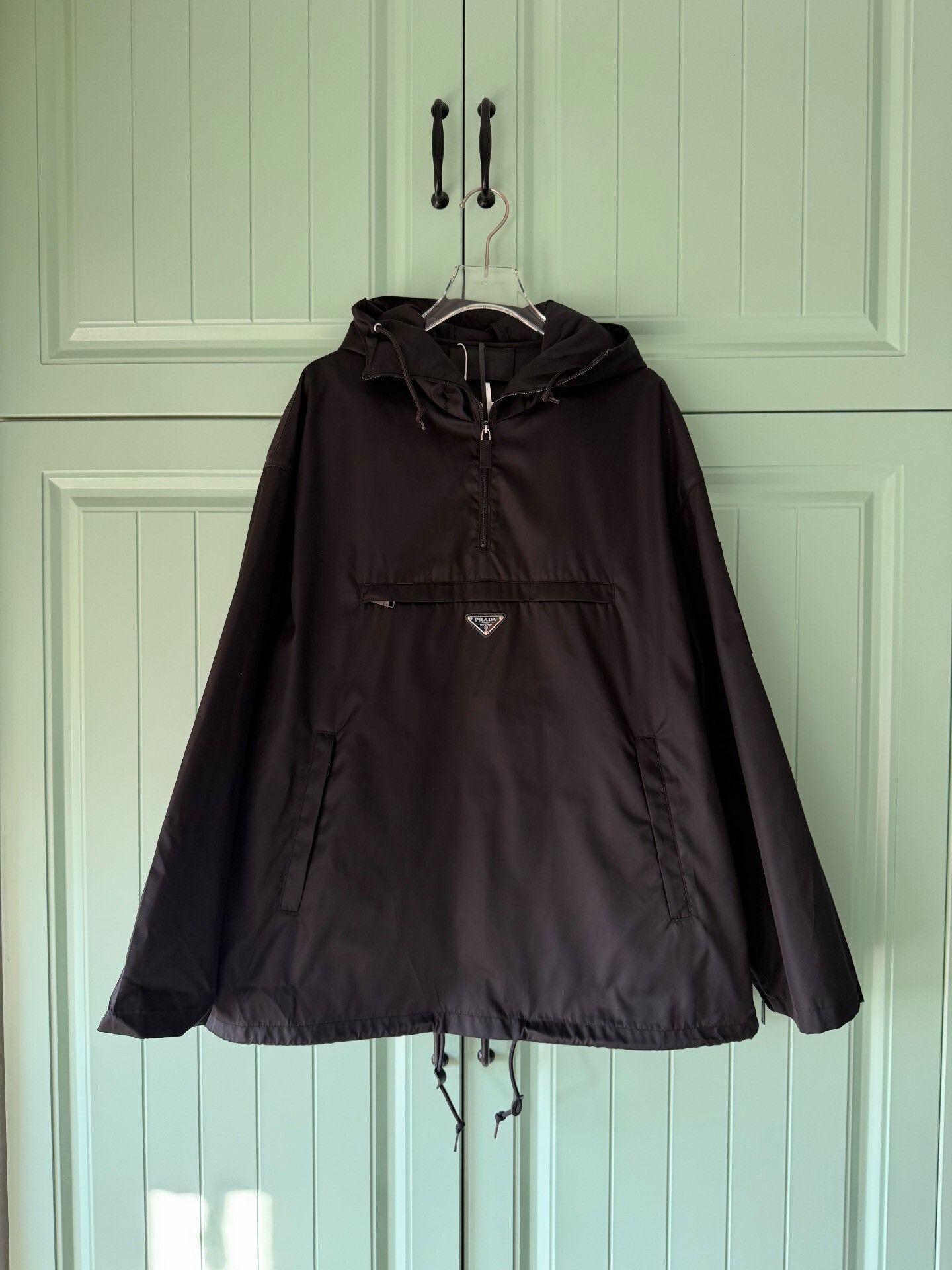 Prada Black Hooded Sweatshirt