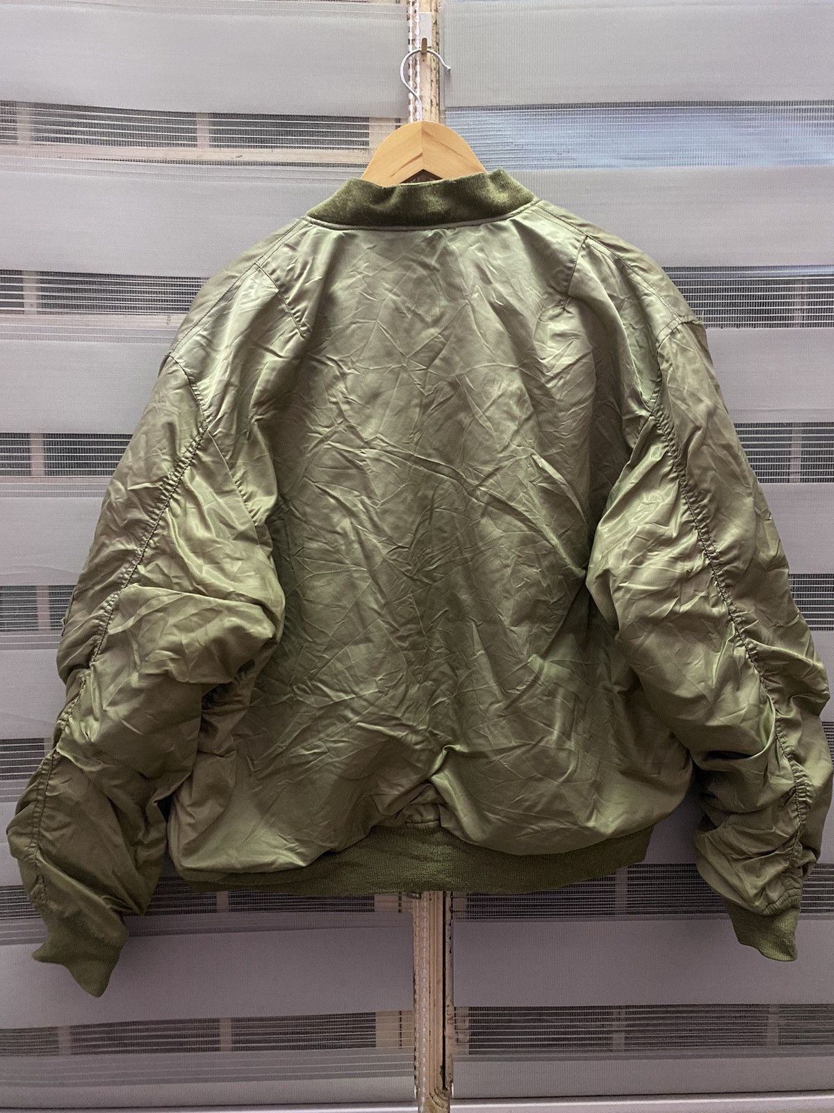 Alpha Industries Vintage 90s Bomber Jacket Neo Sixx Military Garment Size US L / EU 52-54 / 3 - 5 Thumbnail