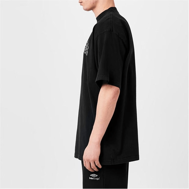 Balenciaga Metal Logo T-Shirt Size US M / EU 48-50 / 2 - 6 Thumbnail