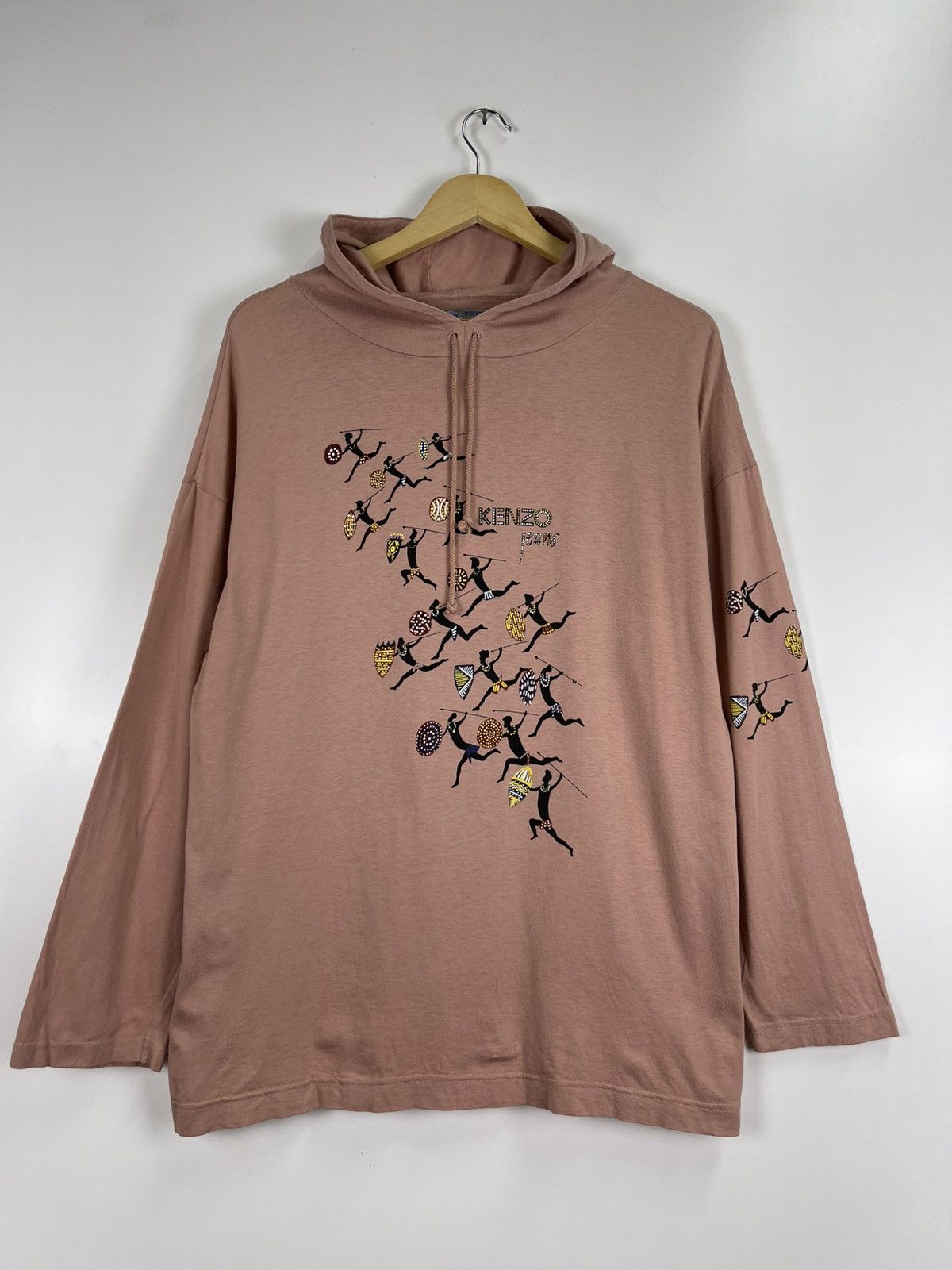 Kenzo Vintage Kenzo Hoodies Shirt Size US S / EU 44-46 / 1 - 2 Thumbnail