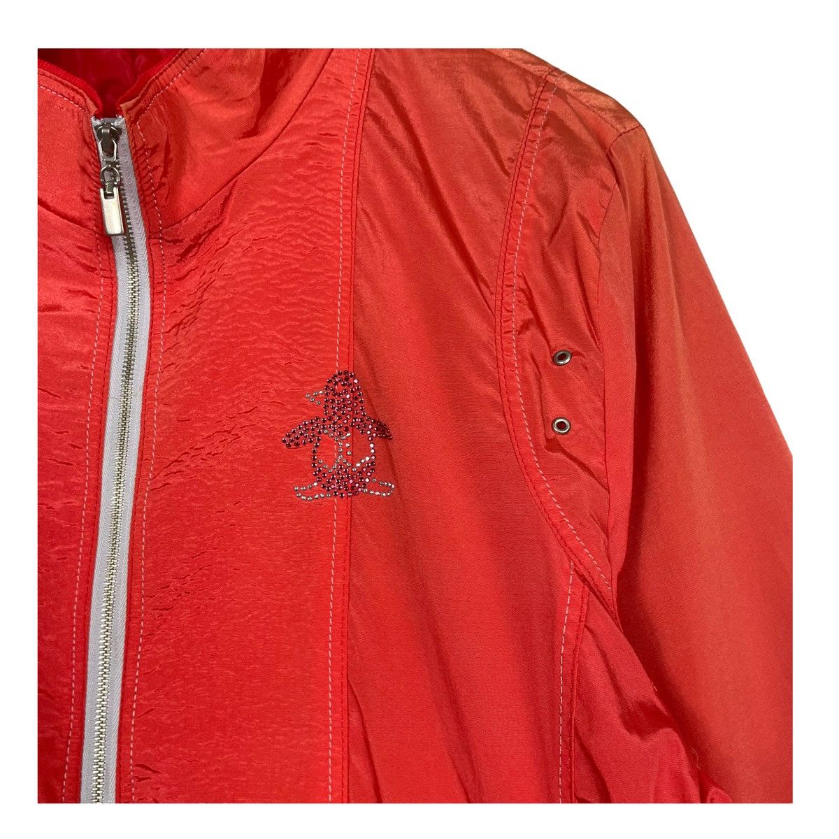Grand Slam × Japanese Brand 💥GRAND SLAM SWAROVSKI SPORT LOGO NYLON JACKET Size M / US 6-8 / IT 42-44 - 6 Thumbnail