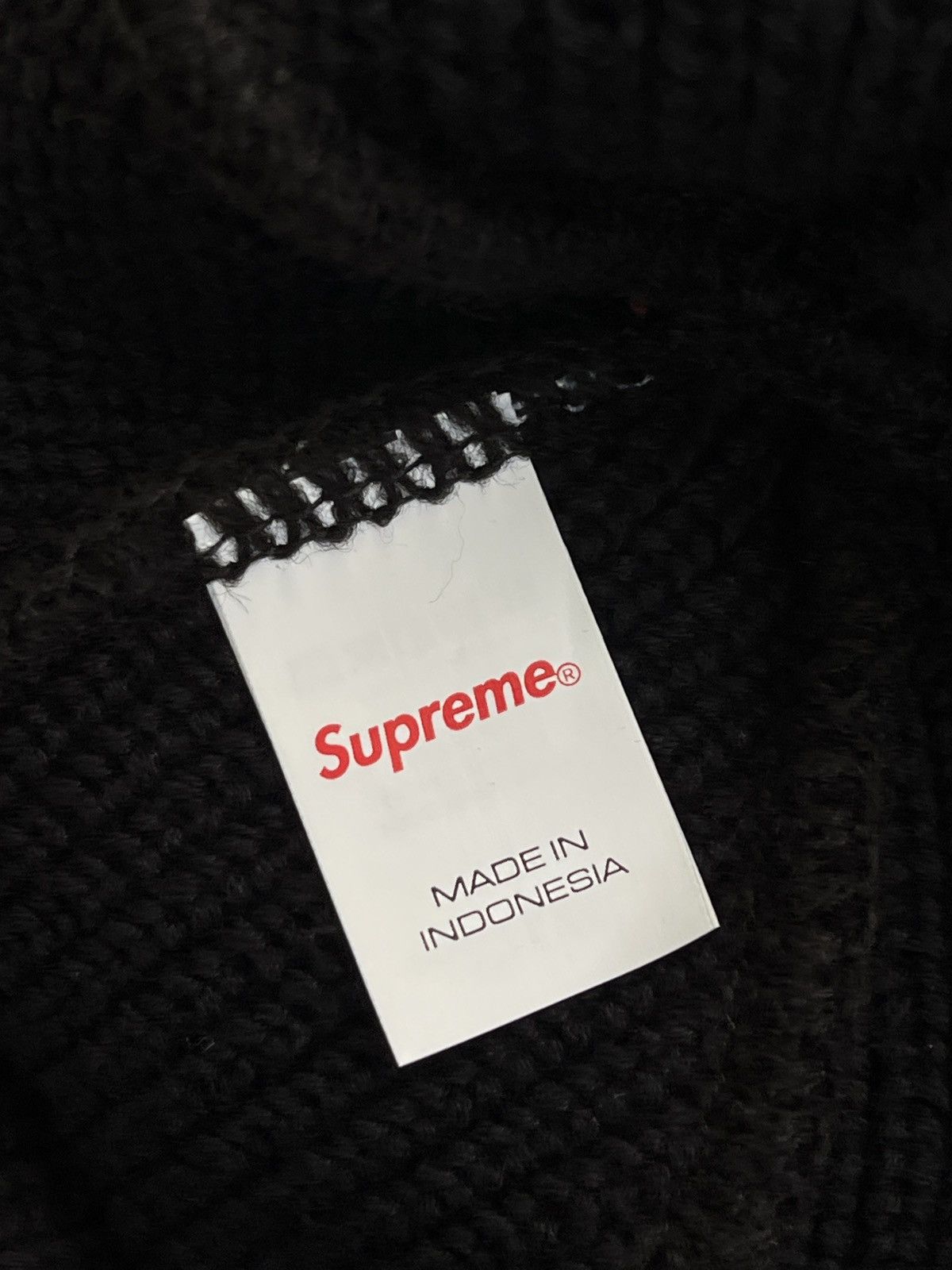 Supreme Supreme Old English Beanie skullie hat black Size ONE SIZE - 3 Thumbnail