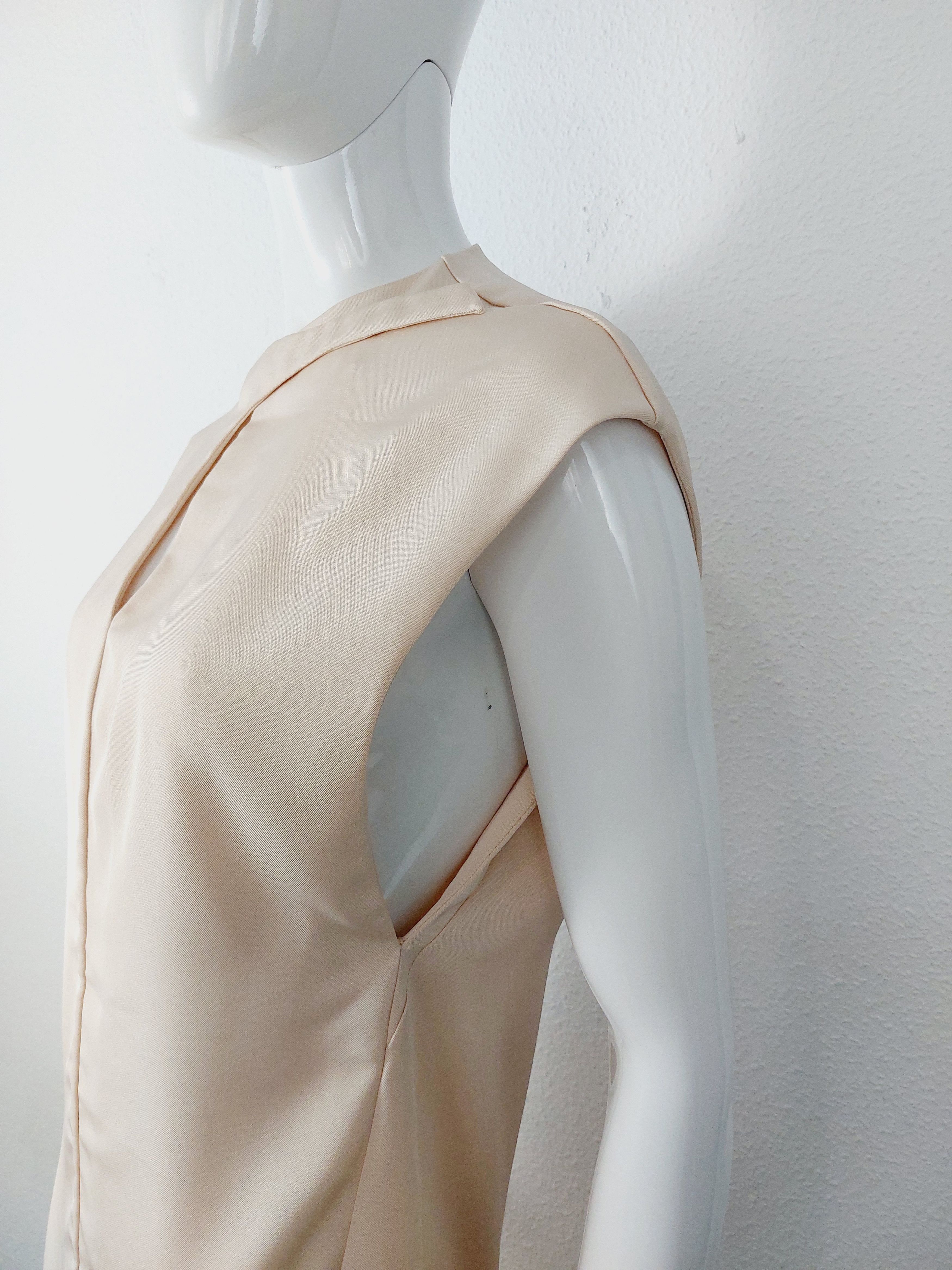 Thierry Mugler Thierry Mugler Geisha Silk Kimono Style Keyhole Midi Dress Size M / US 6-8 / IT 42-44 - 5 Thumbnail