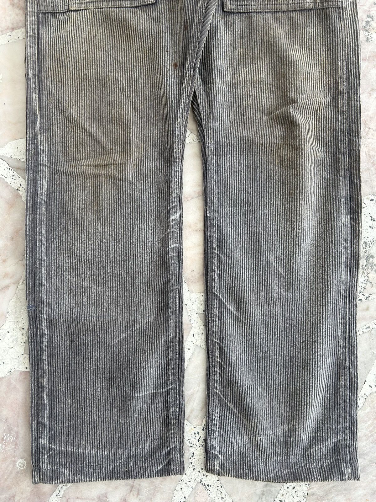 Hysteric Glamour Hysterics Japan Corduroy Gray Pants Size US 32 / EU 48 - 4 Thumbnail