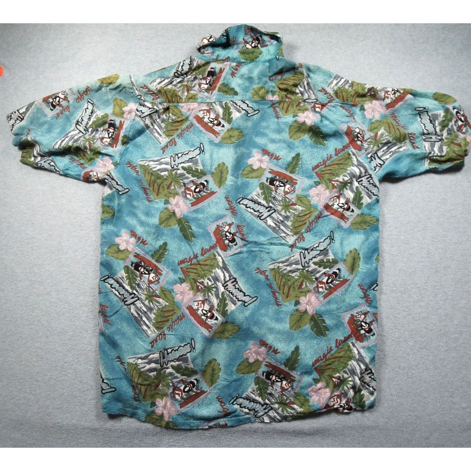 Vintage VINTAGE Pazzo Shirt Mens Large Blue Button-Up Hawaiian Rayon Surfer 90s Size US L / EU 52-54 / 3 - 4 Thumbnail