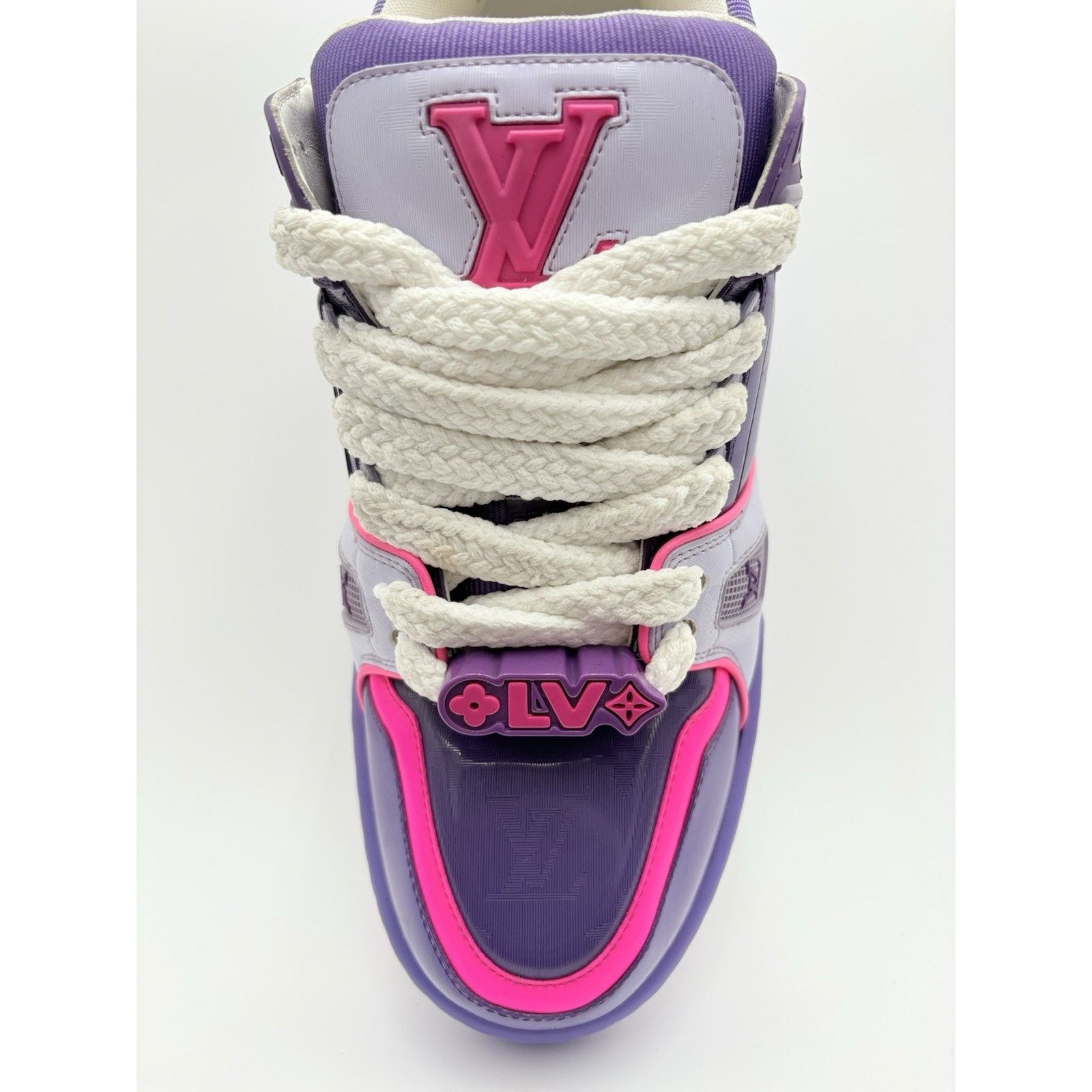 Louis Vuitton (9-9.5 US) Louis Vuitton Maxi ' Purple Pink ' | SUPER CLEAN! Size US 9 / EU 42 - 13 Thumbnail
