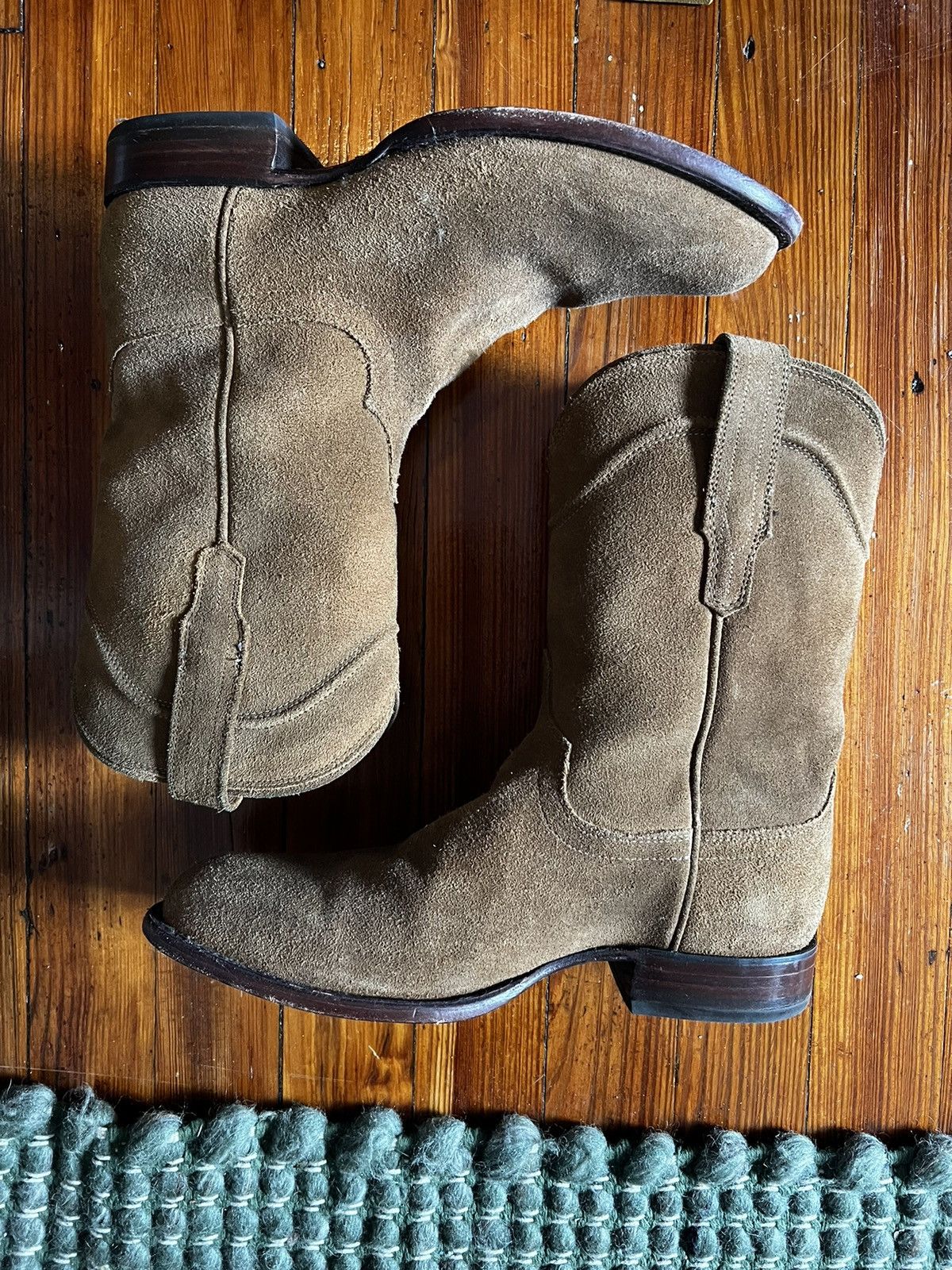 Tecovas Suede WIDE 7EE Boots Grailed