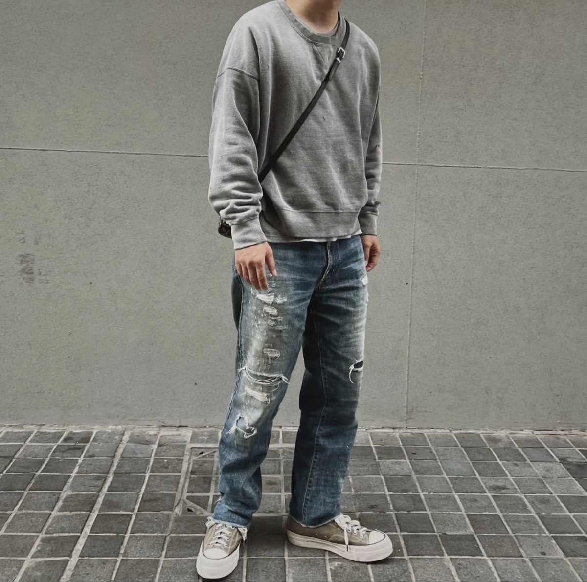 Visvim Visvim 22aw amplus sb sweat p.o. crash Size US L / EU 52-54 / 3 - 3 Thumbnail