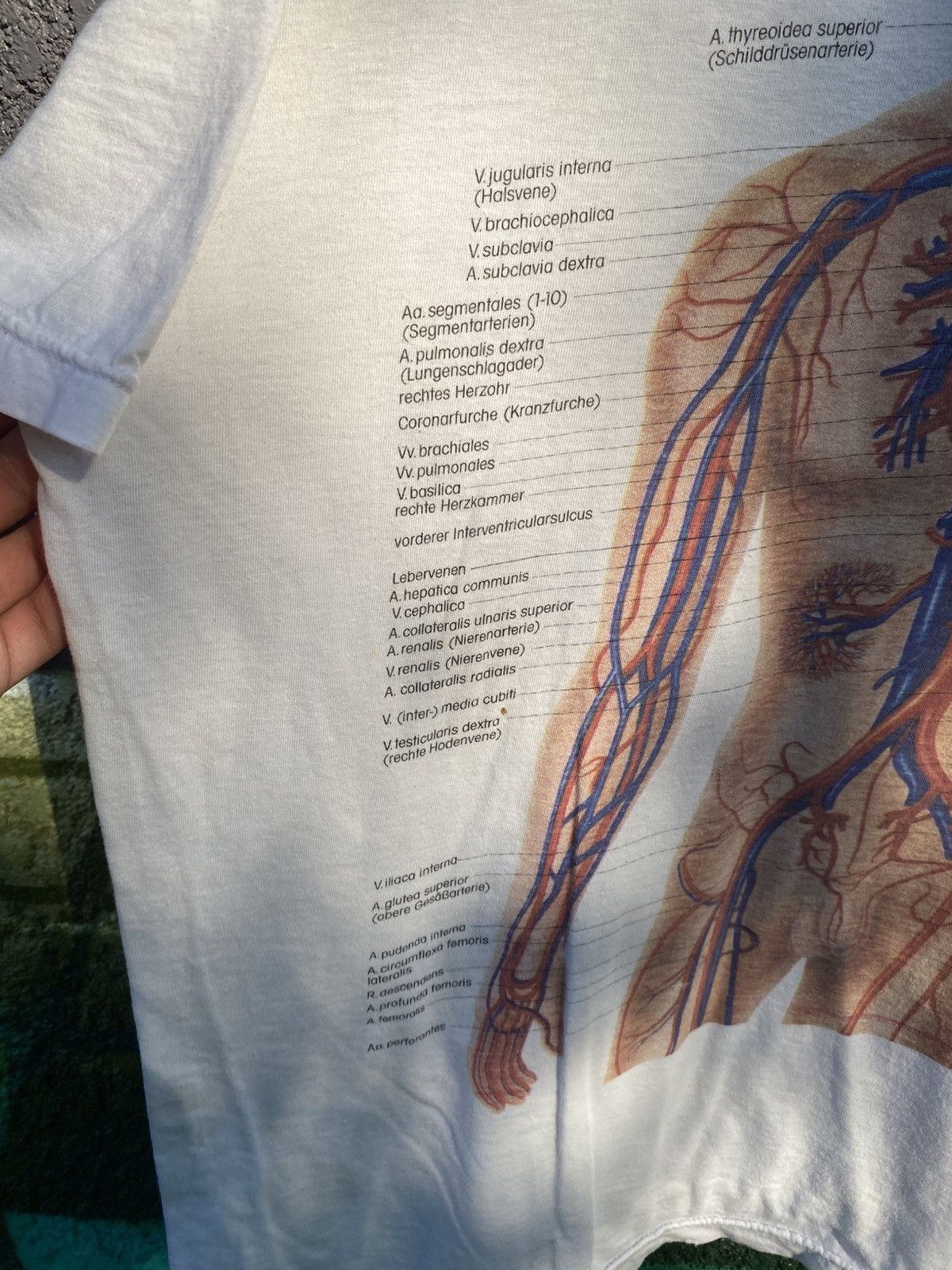 Nirvana Vintage rare 1989 Human anatomy Tee Size US XL / EU 56 / 4 - 7 Thumbnail