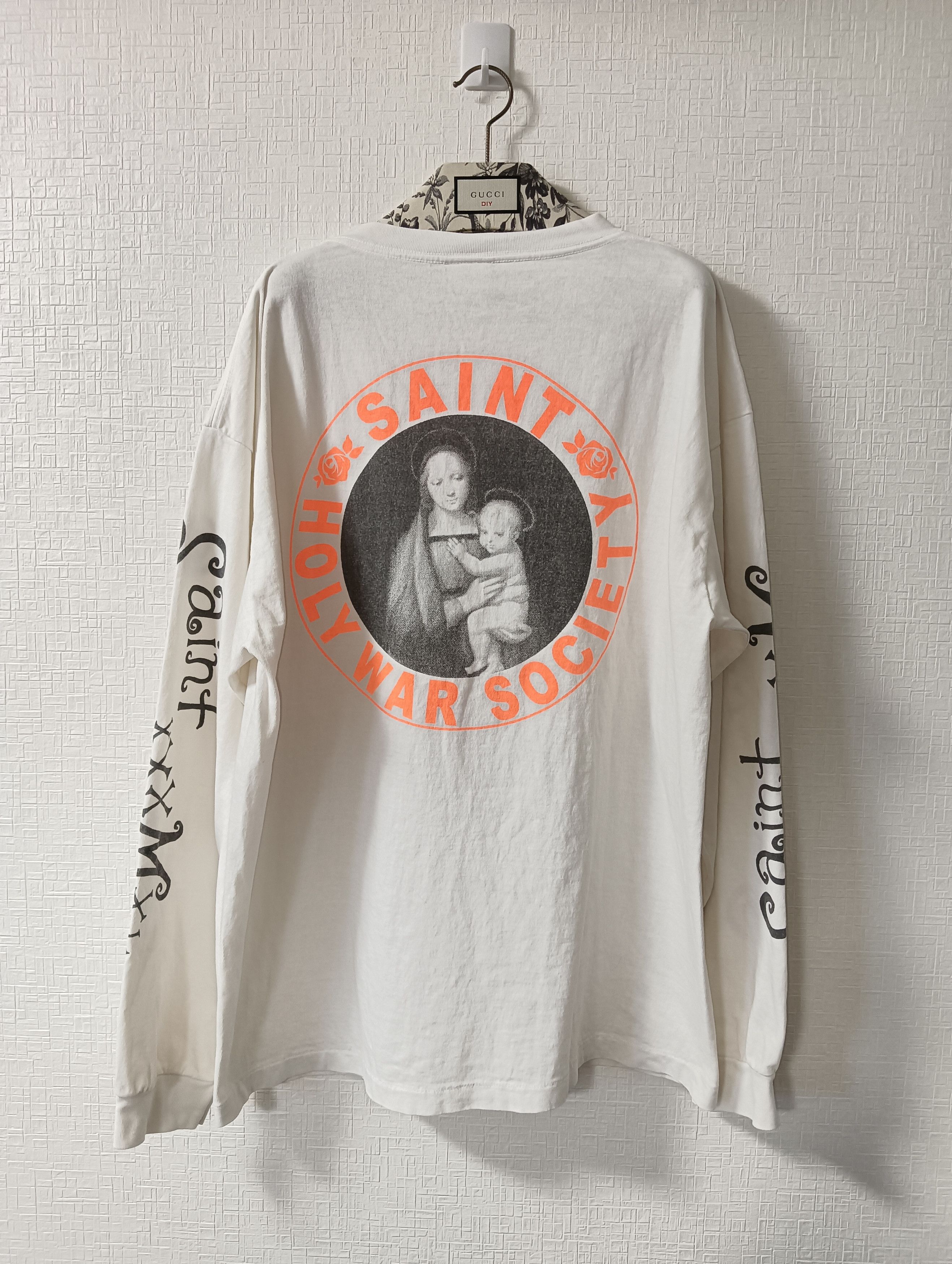 Saint Michael Heart L/S Tee Size US XL / EU 56 / 4 - 2 Thumbnail