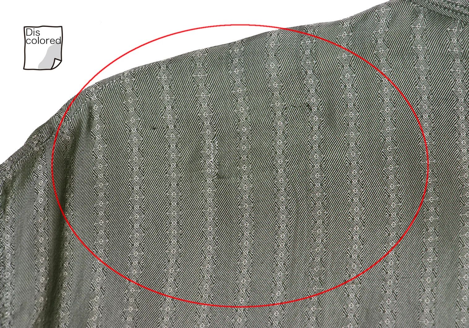 Yohji Yamamoto Yohji Yamamoto Striped Jacquard Rayon Shirt Size US L / EU 52-54 / 3 - 12 Thumbnail