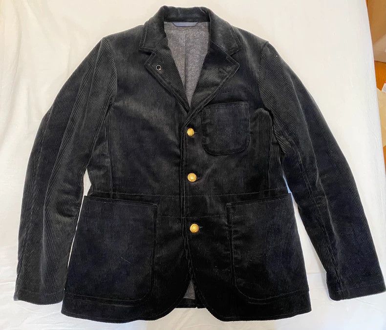 Nigel Cabourn Nigel Cabourn Corduroy Hospital Jacket Size US M / EU 48-50 / 2 - 1 Thumbnail