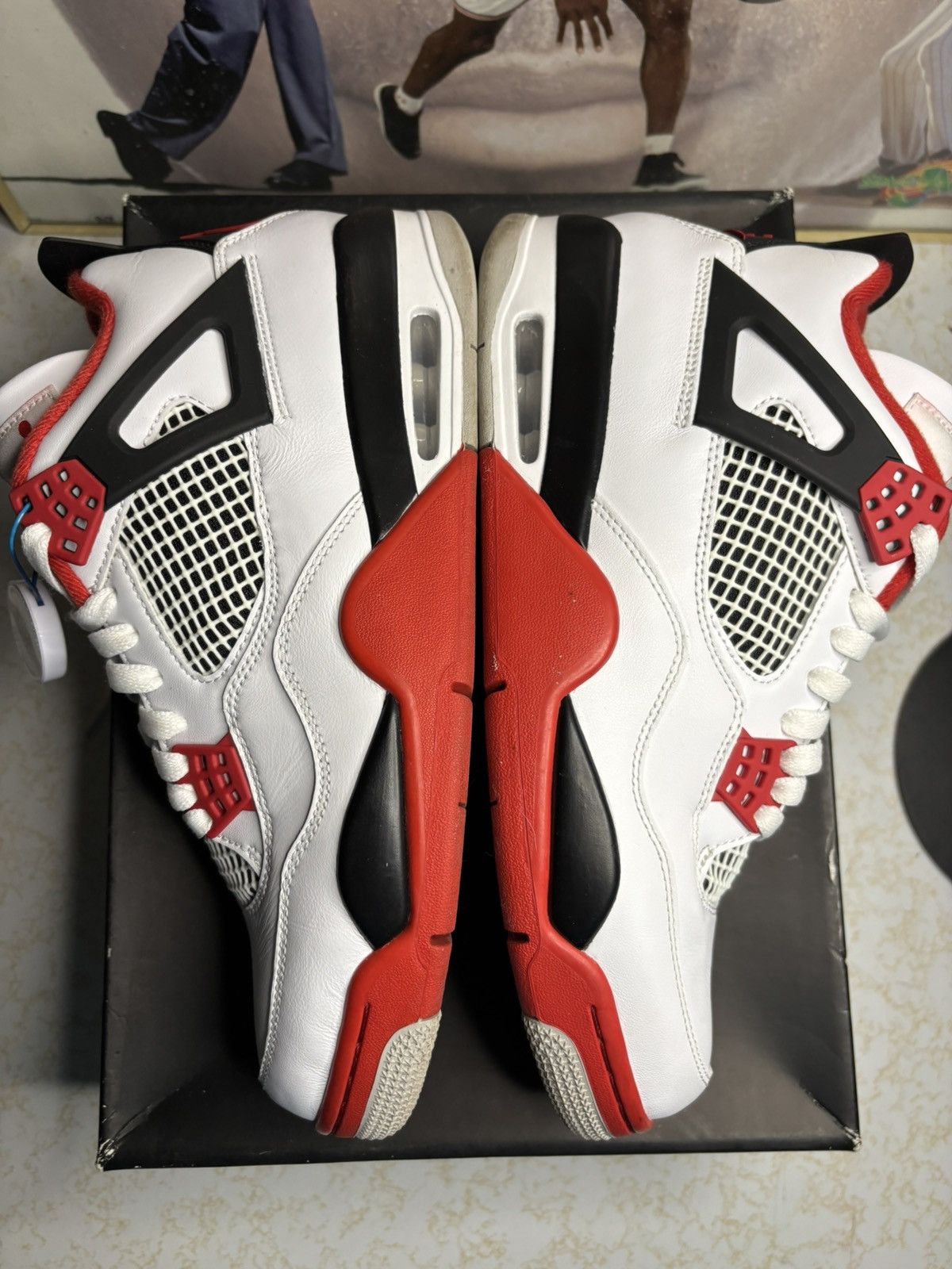 Jordan Brand Jordan Retro 4 “Fire Red” 2020 Size US 10 / EU 43 - 4 Thumbnail