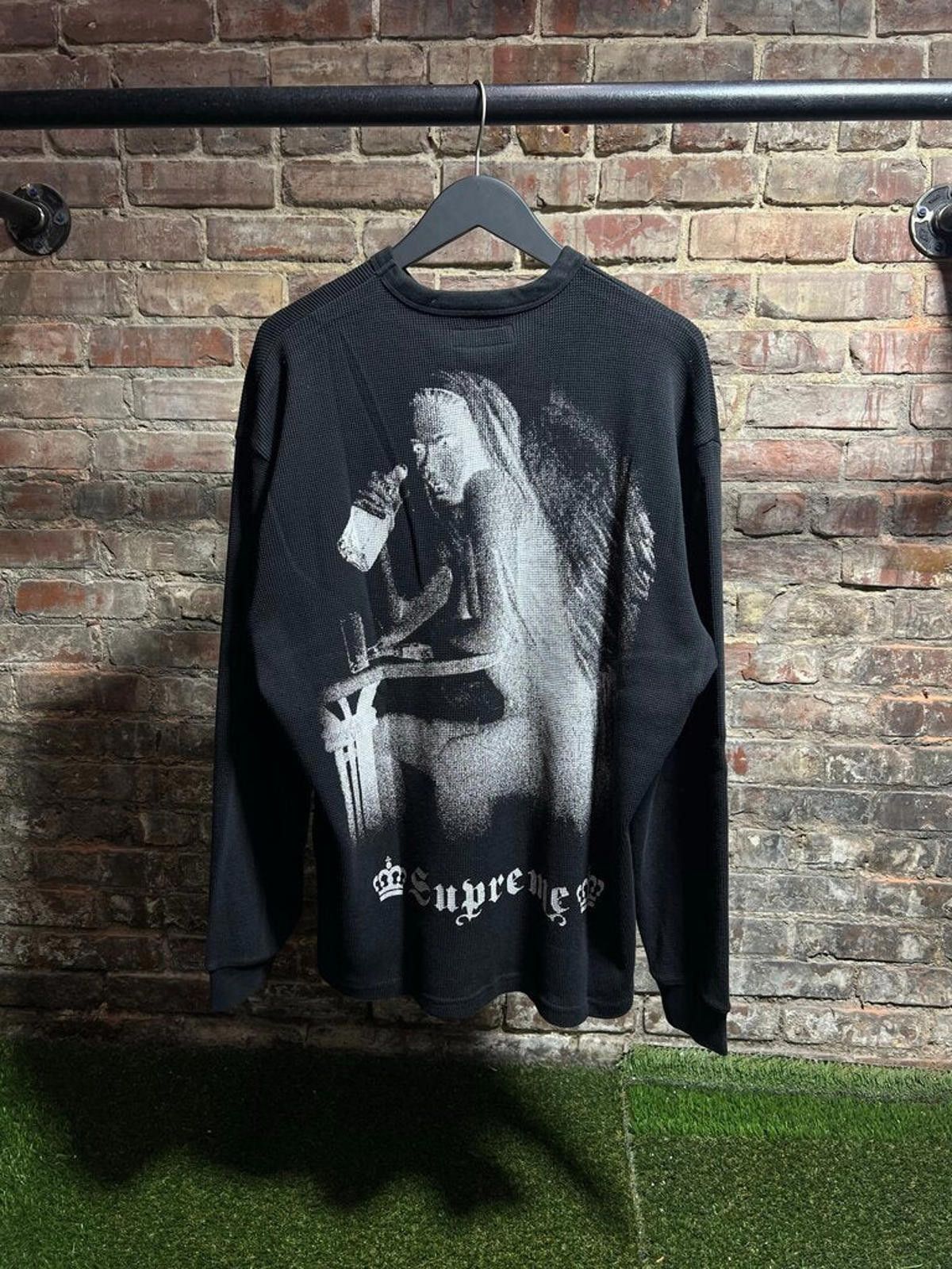 Supreme Supreme Holy Spirit Black Thermal Sz. L Size ONE SIZE - 2 Thumbnail