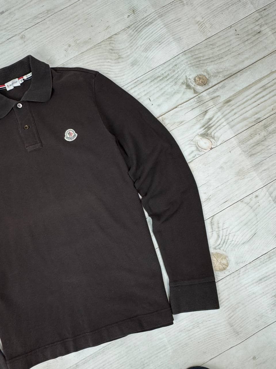 Moncler Vintage Moncler Polo Shirt Long Sleeve Size US XL / EU 56 / 4 - 5 Thumbnail