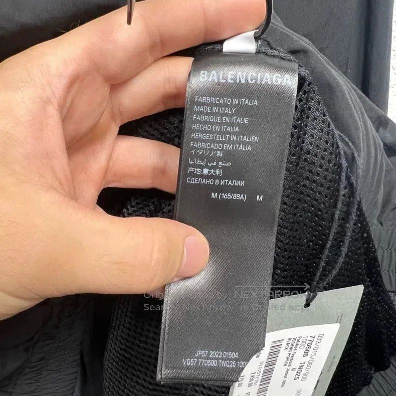 Balenciaga Balenciaga 3B Embroidered 2-in-1 Jacket. Size US M / EU 48-50 / 2 - 6 Thumbnail