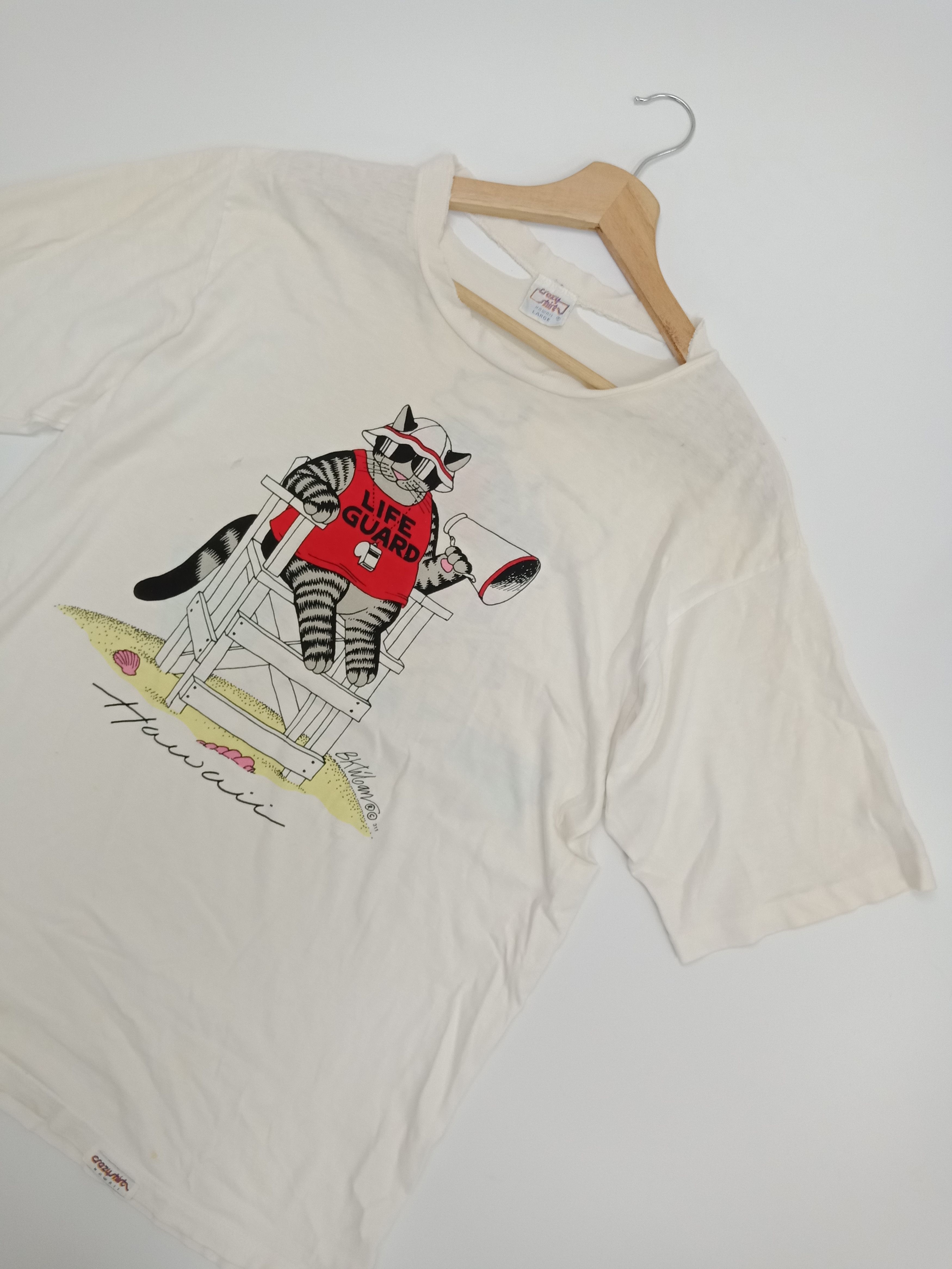 Vintage Vintage Cat Hawaii Distressed #D Size US L / EU 52-54 / 3 - 4 Thumbnail