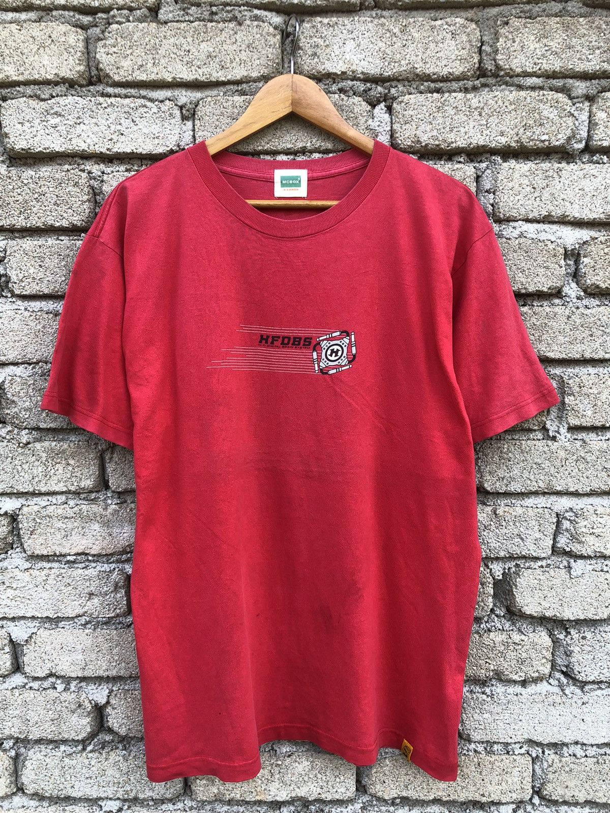 Vintage Vintage Sunfaded 90s MCBOX HI-FI DIGITAL BRAIN SYSTEM Tshirt Size US L / EU 52-54 / 3 - 1 Thumbnail