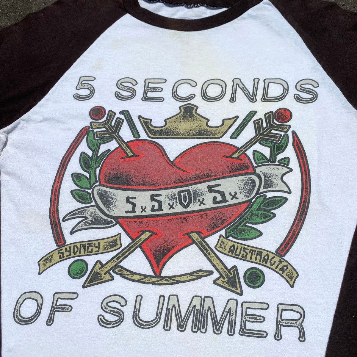 Band Tees RARE ‼️ 5 Seconds of Summer Size US M / EU 48-50 / 2 - 2 Thumbnail