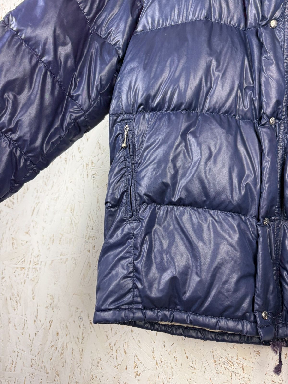 Moncler 70s Vintage Moncler Puffer Down Jacket Blue Size ~M Size US M / EU 48-50 / 2 - 5 Thumbnail